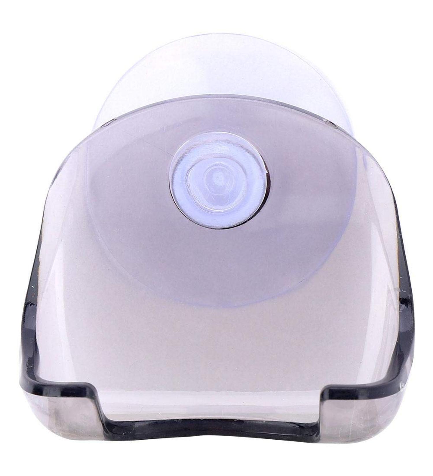 Strong Suction Cup Razor Holder Hook - No Drilling Bathroom Organizer for Razors | Transparent Wall Hook for Kitchen & Bathroom - Buy Online on GoSupps.com