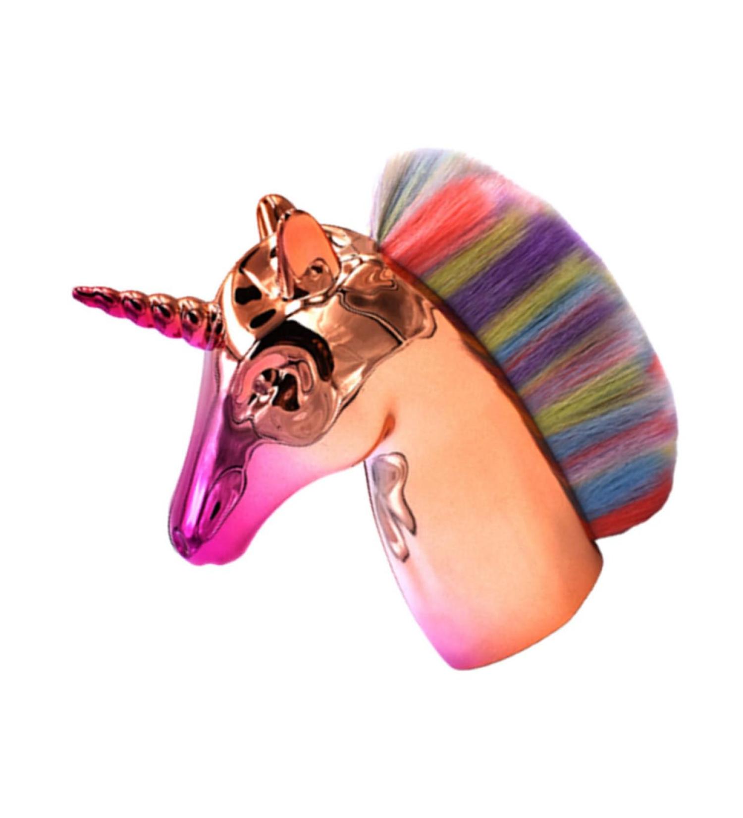 minkissy Makeup Foundation Brush 1pc Foundation Makeup Women s Suits Foundation Brush Brush for Powder Foundation Ladies Suits Unicorn Makeup Women's The Face Brush 9x8cm Golden handle color - Buy Online on GoSupps.com