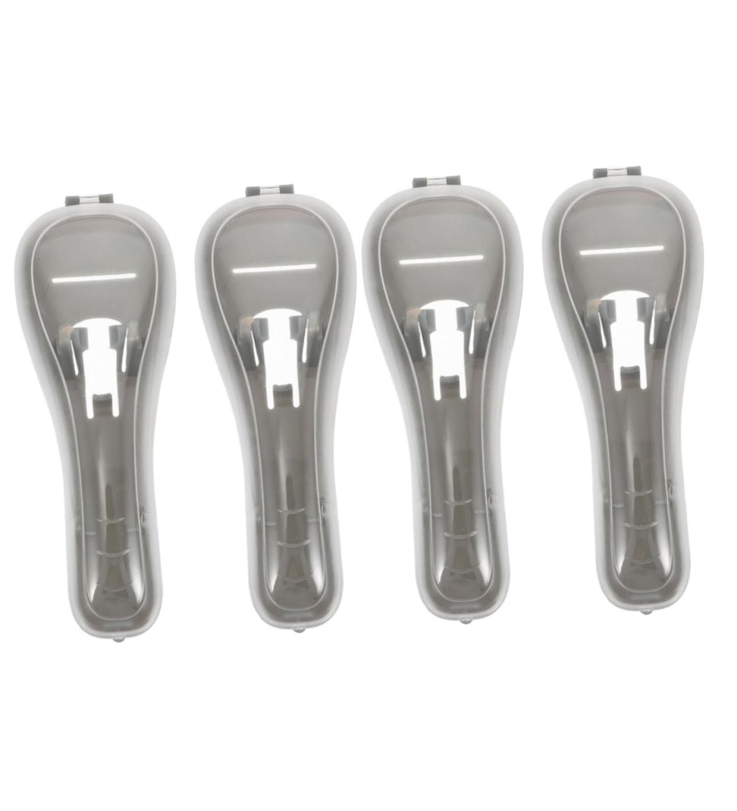 Minkissy 4-Piece Razor Storage Box | Plastic Anti-Rust Protection for Hairdressers & Electricians | Portable Travel Case - Buy Online on GoSupps.com