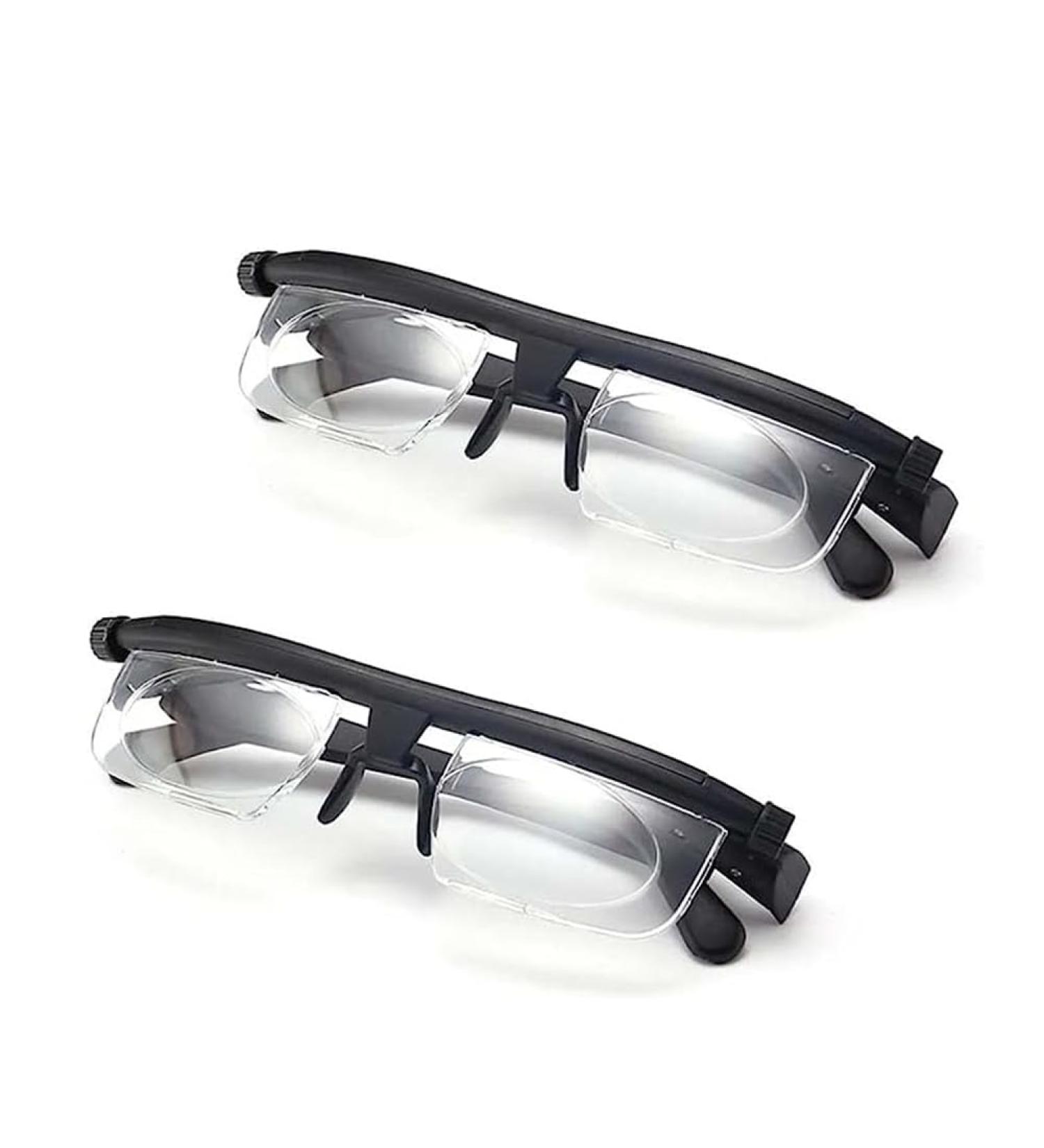 Luckky Vifocus Adjustable Dial Glasses - 2 Pieces for Close & Distant Vision Perfect Adjustable Reading Goggles - Buy Online on GoSupps.com