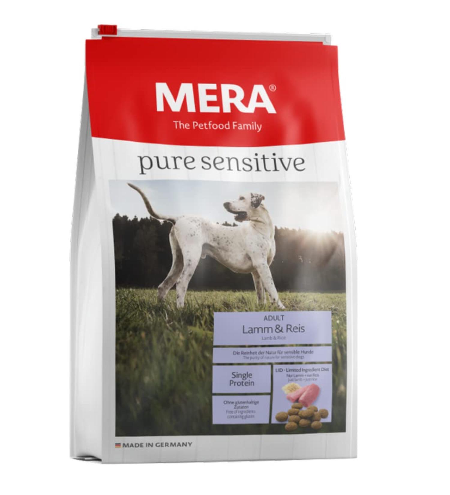 Mera Dog Pure Sensitive Lamb & Rice 1kg