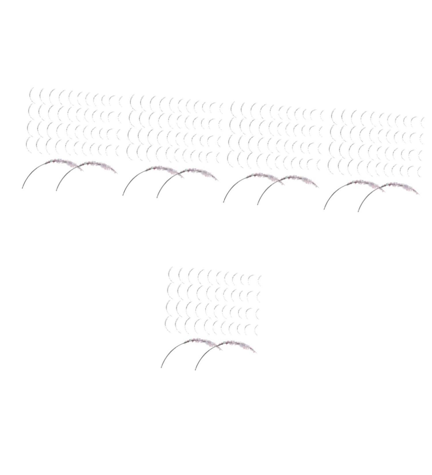 MAGICLULU 5 Boxes Glitter False Eyelashes Kit Para Pesta as Glitter Spike Lashes Eye Lashes Glitter Colored Lash Extensions Makeup Lashes Women s Curly High-grade Fiber Makeup Set - Buy Online on GoSupps.com