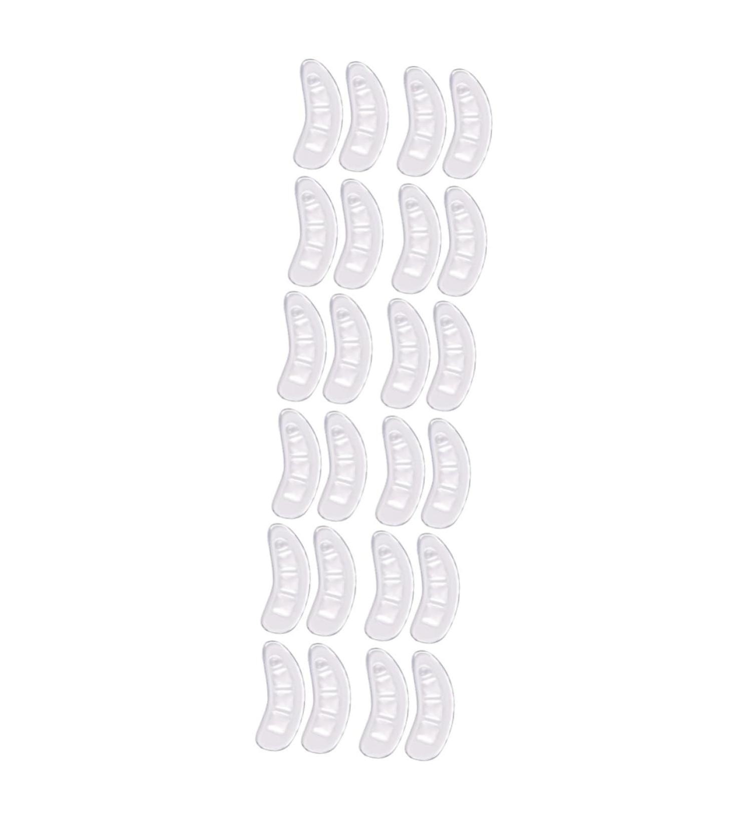 FOMIYES 12 Pairs Non-Slip Heel Stickers - Anti-Abrasion Self-Adhesive Pads for Boots & Exercise Mats - Invisible Black Flannel Protection - Buy Online on GoSupps.com
