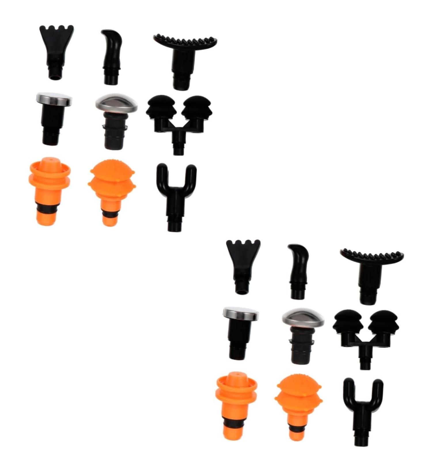 Buy Beaupretty 9-Piece Massage Head Set with Fascia Attachments - Ultimate Body Massage Device Accessories for Fitness & Relief - Buy Online on GoSupps.com