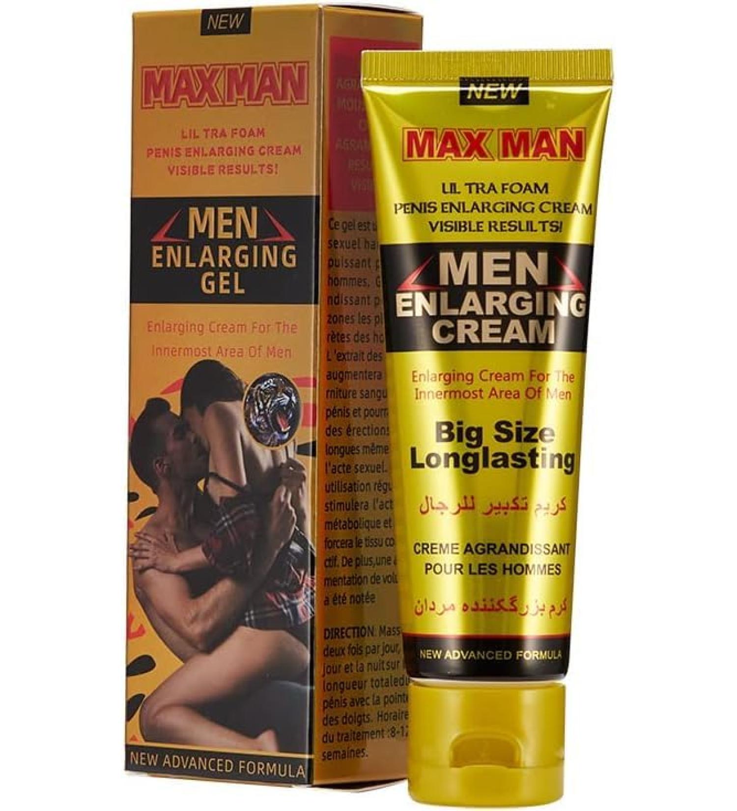Hotiary Men's Massage Cream & Oil Enhance Performance & Boost Energy for Intimate Moments | International Shipping Available - Buy Online on GoSupps.com
