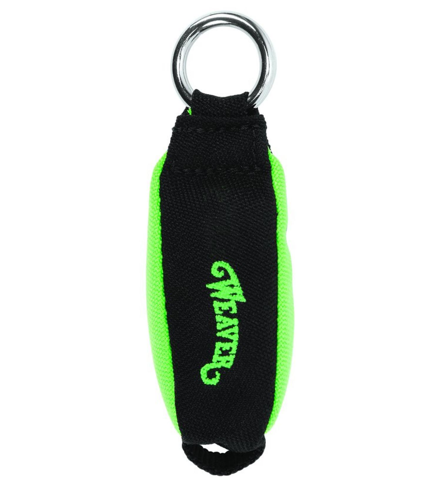 Bullet Throw Weight by Weaver Leather, Black/ Neon Green, 10 OZ, Model: 08-98323-BK/NG