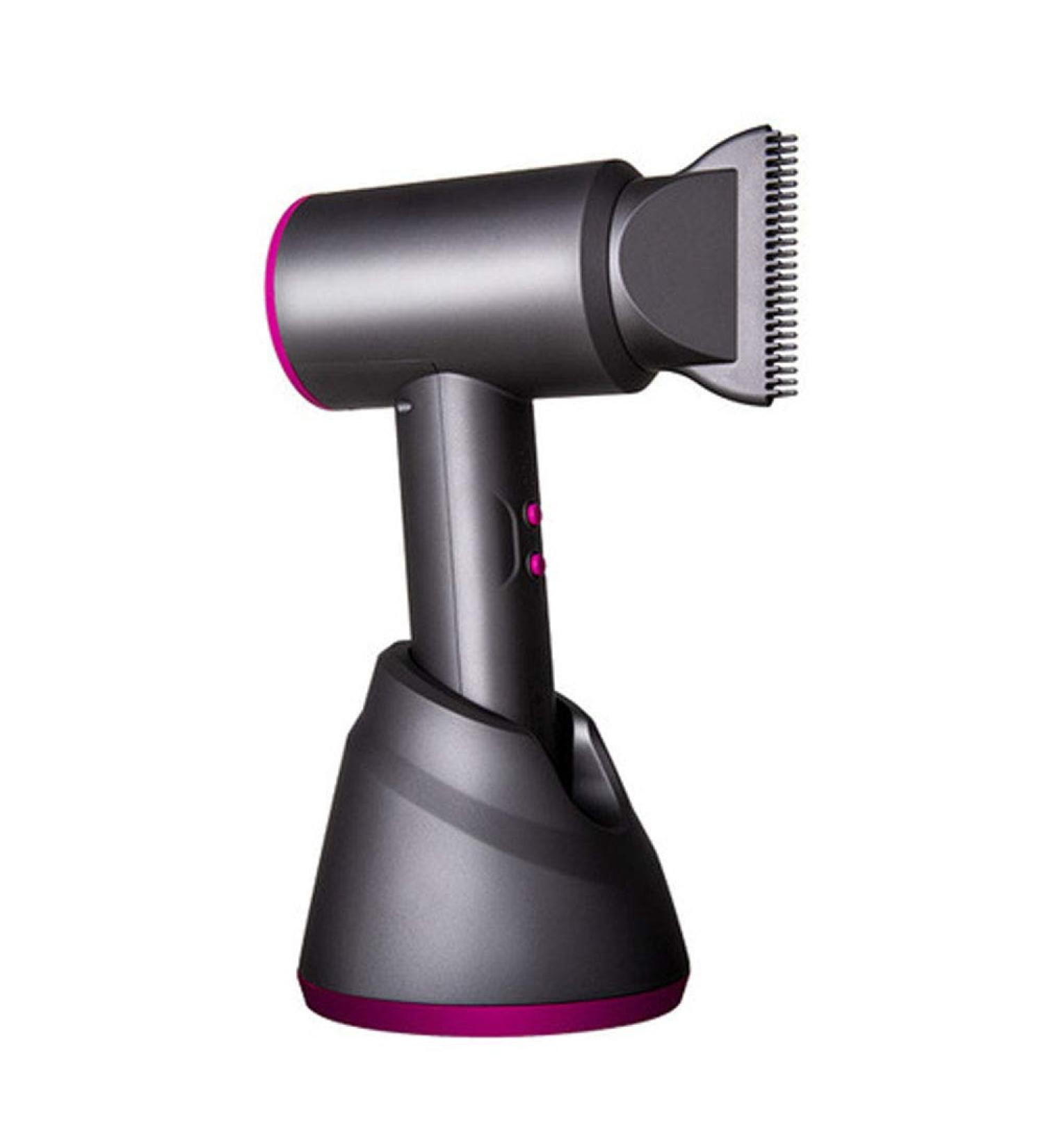 Cordless Hair Dryer Portable Wireless Blow Dryer 380W 3 files with a quick charging base Suitable for Art Painting Home School Outdoor Travel Tool - Buy Online on GoSupps.com