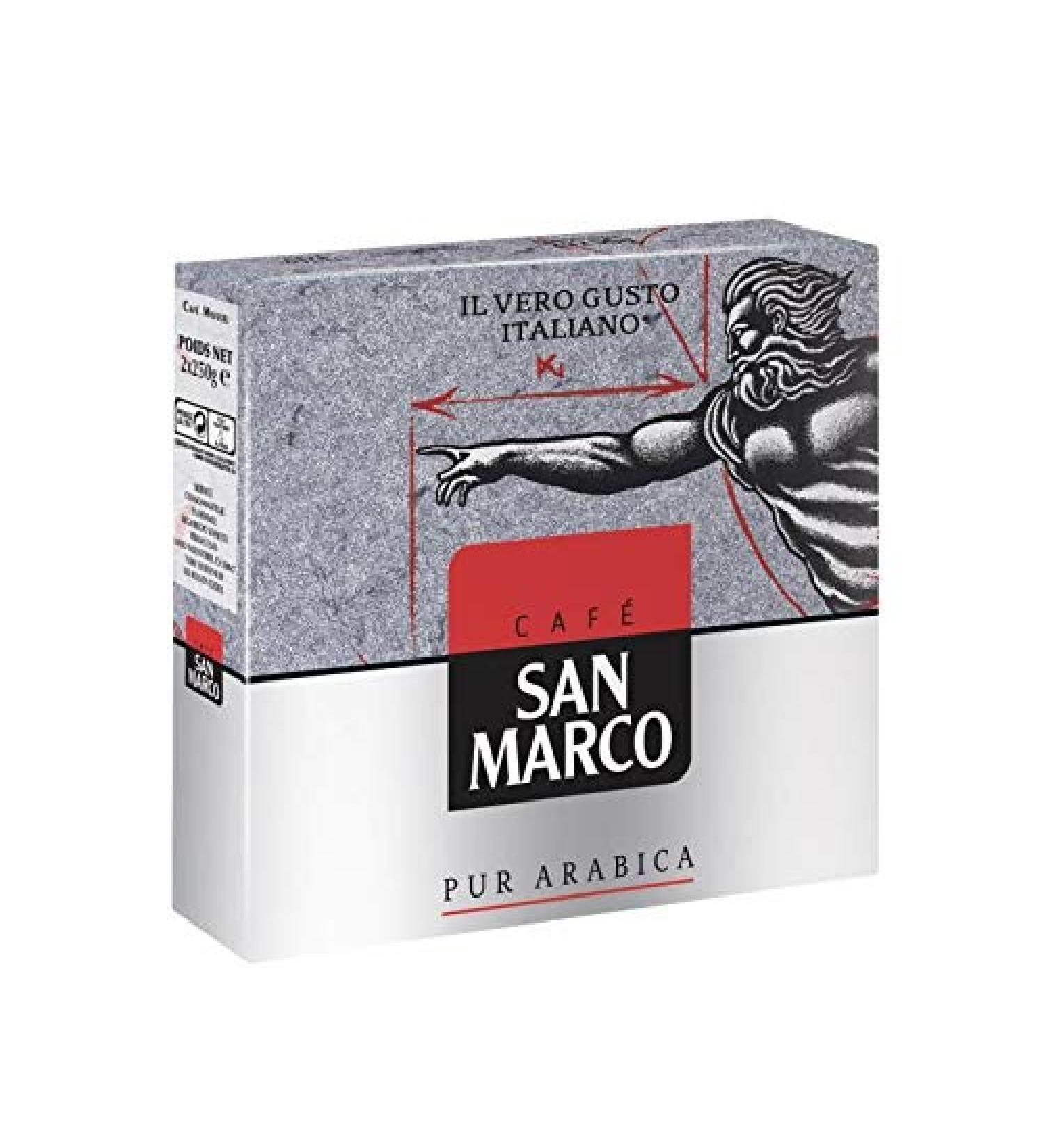 San Marco San Marco Pure Arabica Ground Coffee 2 x 250g
