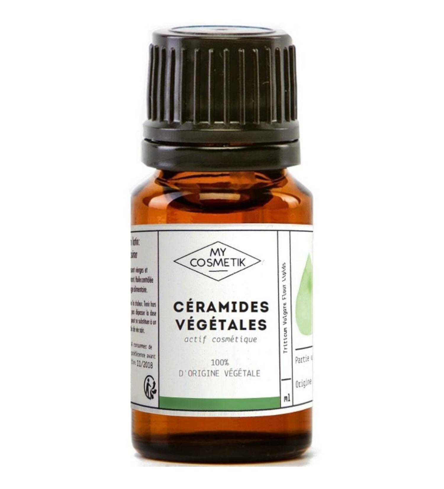MY COSMETIK - Plant ceramides - 100% plant-based cosmetic active ingredient - Protects hydrates and strengthens the hair fiber - Cosmetic quality - 10 ml - Buy Online on GoSupps.com