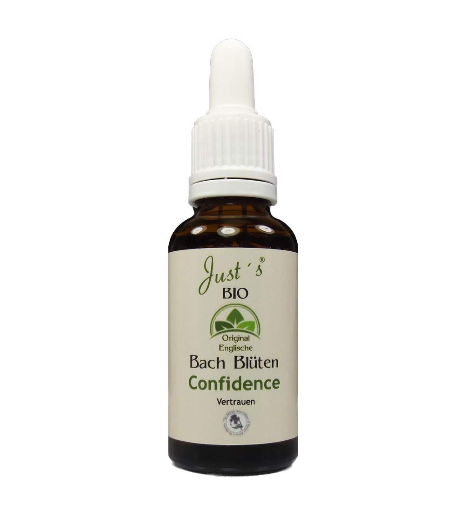 Big Man Confidence/Confidence Just's Bio Blend Bach Flower Mix 30ml