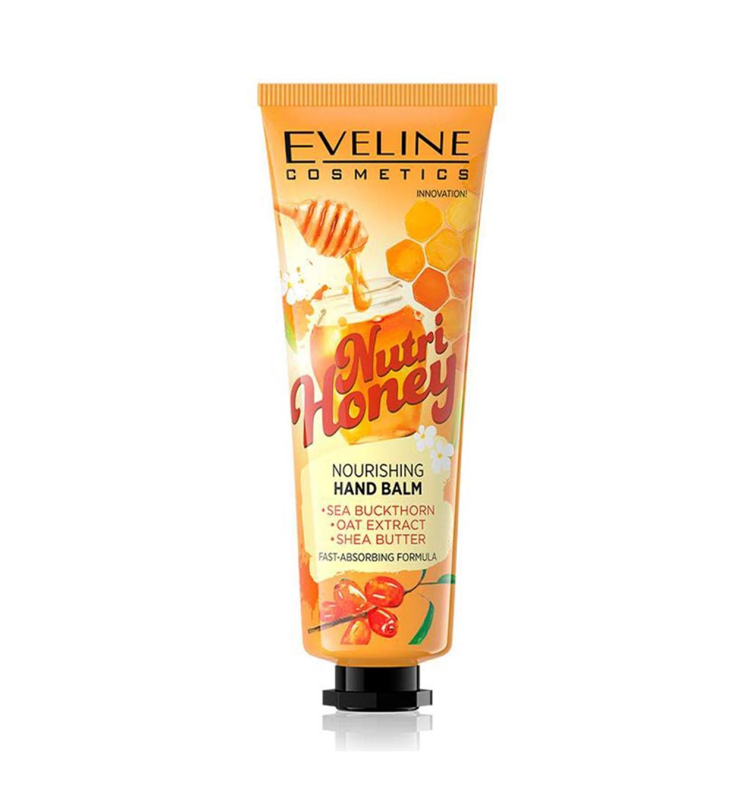 Eveline Hand Balm Cream Nutri Honey Nourishing Smooth Skin Care - 50 ml