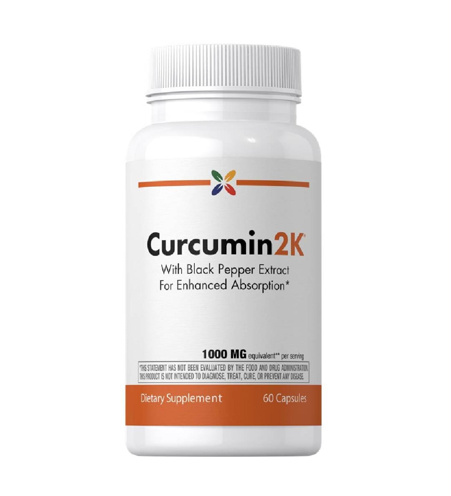 Stop Aging Now - Turmeric Curcumin Supplement - with Black Pepper - 60 Capsules - Buy Online on GoSupps.com