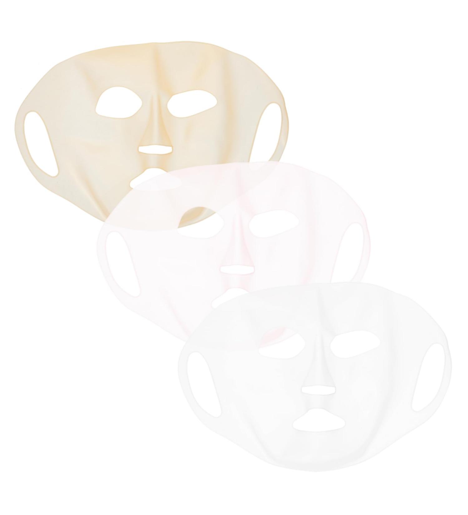 Angoily 3-St Solid Silicone Face Mask Covers Moisturizing 3D Pebble Masks for Ultimate Skin Hydration | International Shipping Available - Buy Online on GoSupps.com
