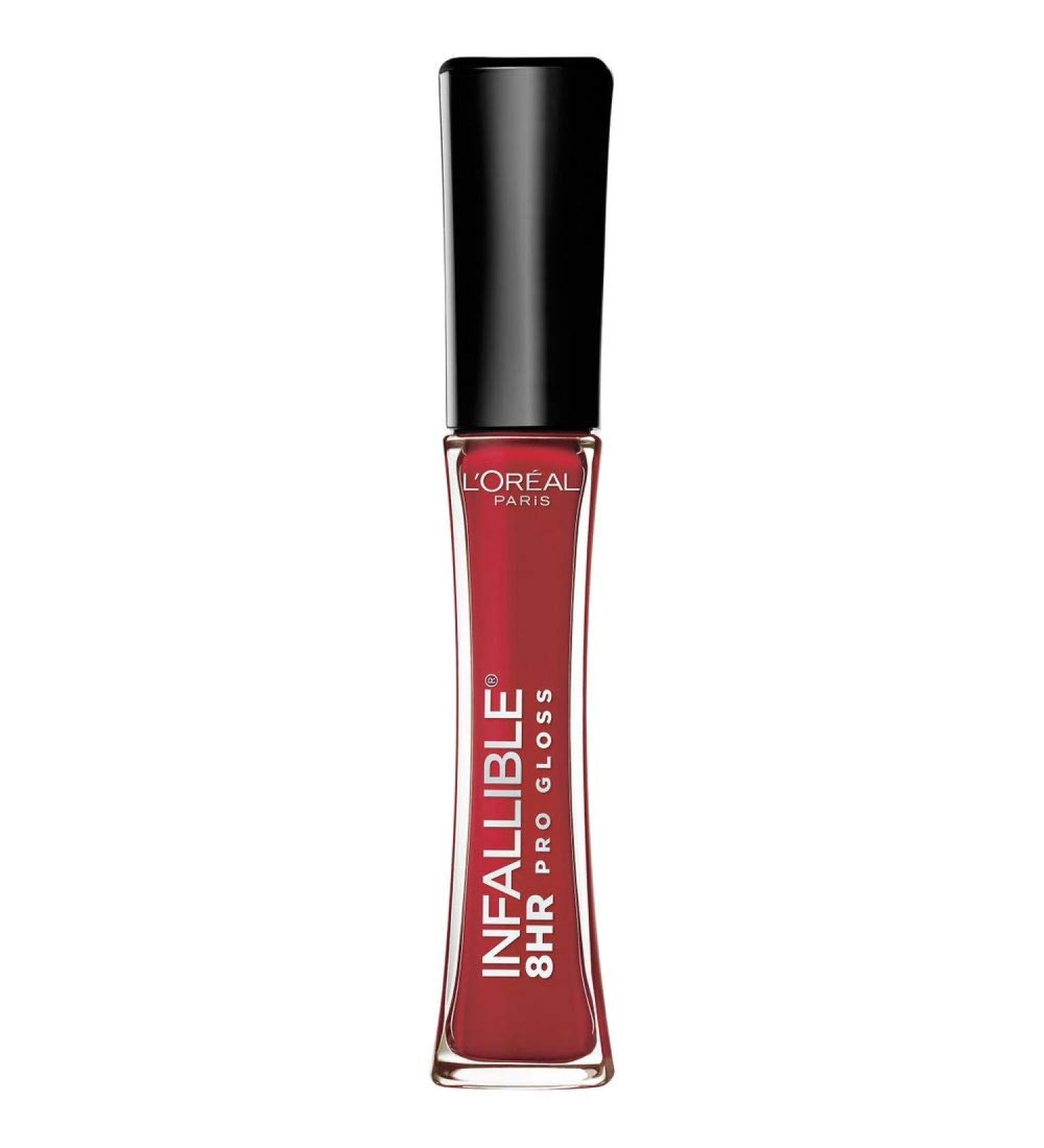L'Oreal Infallible 8HR Pro Gloss - Rebel Red 315 | Long-Lasting Lip Gloss 0.21 fl oz - Buy Online on GoSupps.com