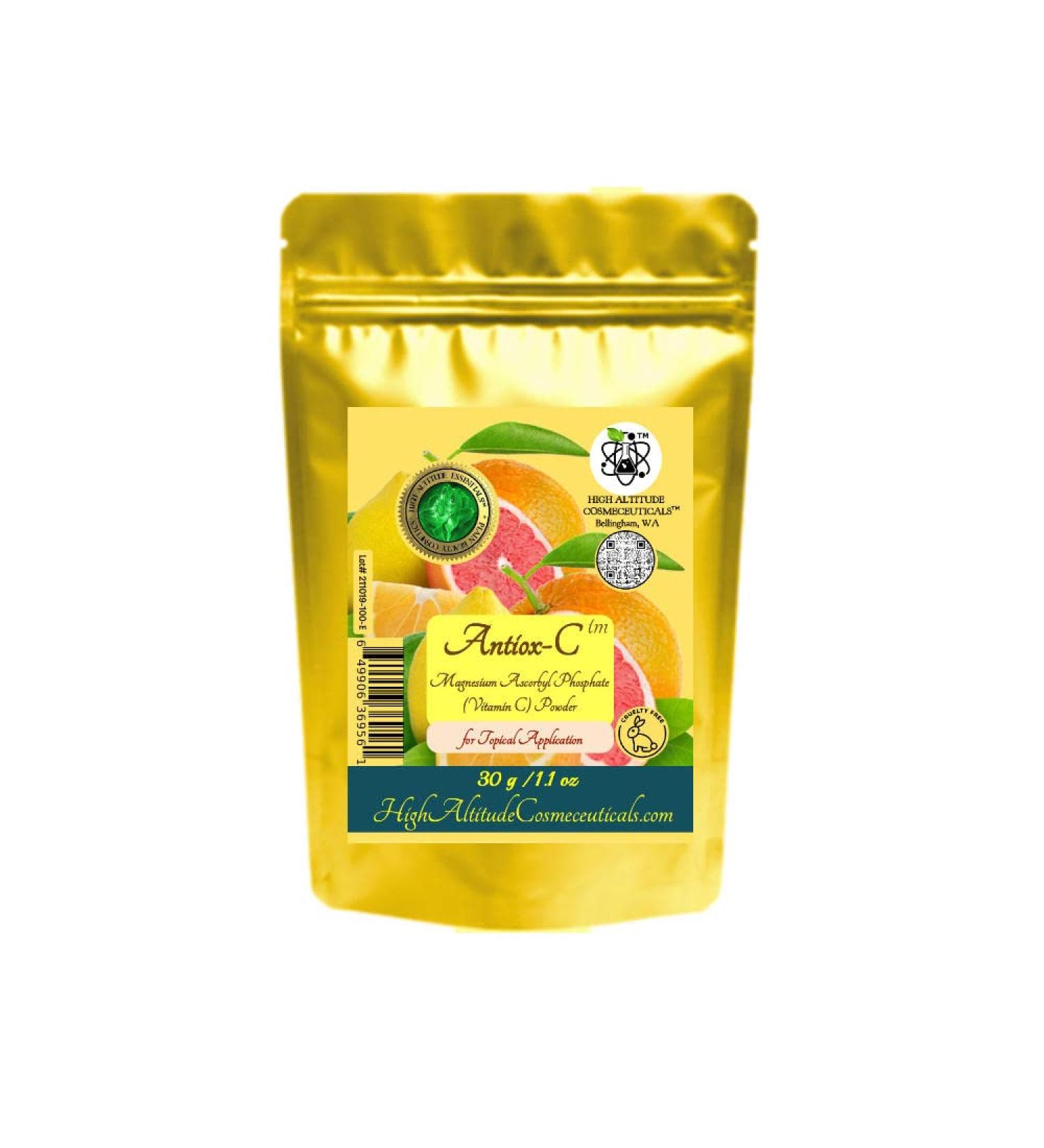 Buy 30g ANTIOX-C Magnesium Ascorbyl Phosphate Powder - 100% Pure for Cosmetics - Topical Use - International Shipping Available - Buy Online on GoSupps.com