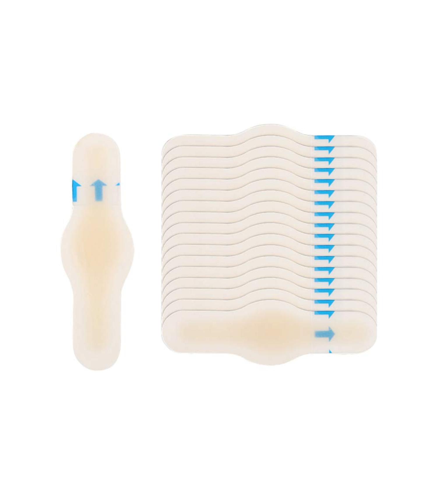 Exceart 15-Piece Heel Blister Gel Protection Patch - Ultimate Blister Prevention & Treatment for High Heel Shoes - 65x20mm Transparent - Buy Online on GoSupps.com