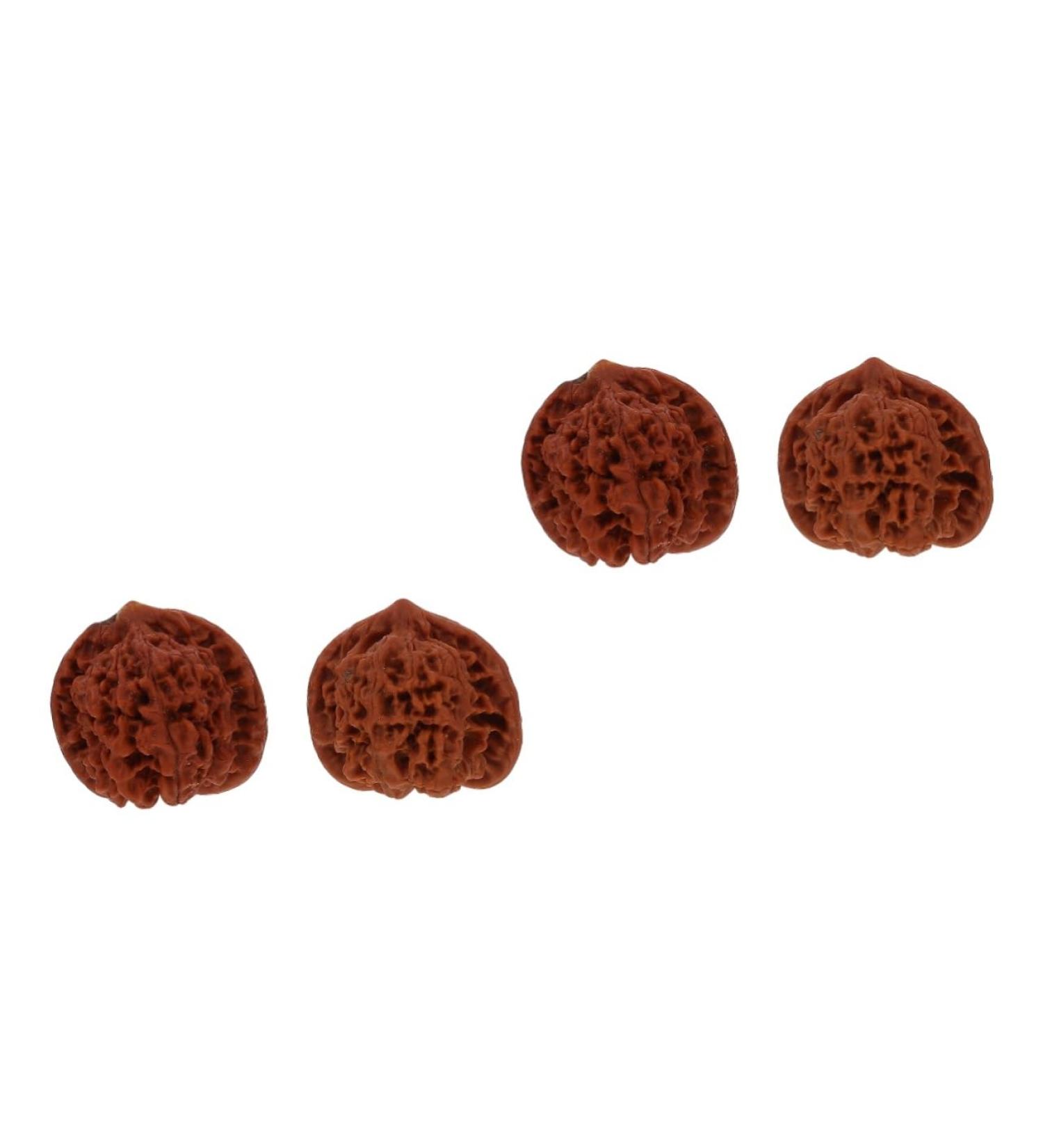 Fomiyes 4-Piece Walnut Health Balls - Fitness Hand Training & Massage Device for Stronger Grip - Buy Online on GoSupps.com