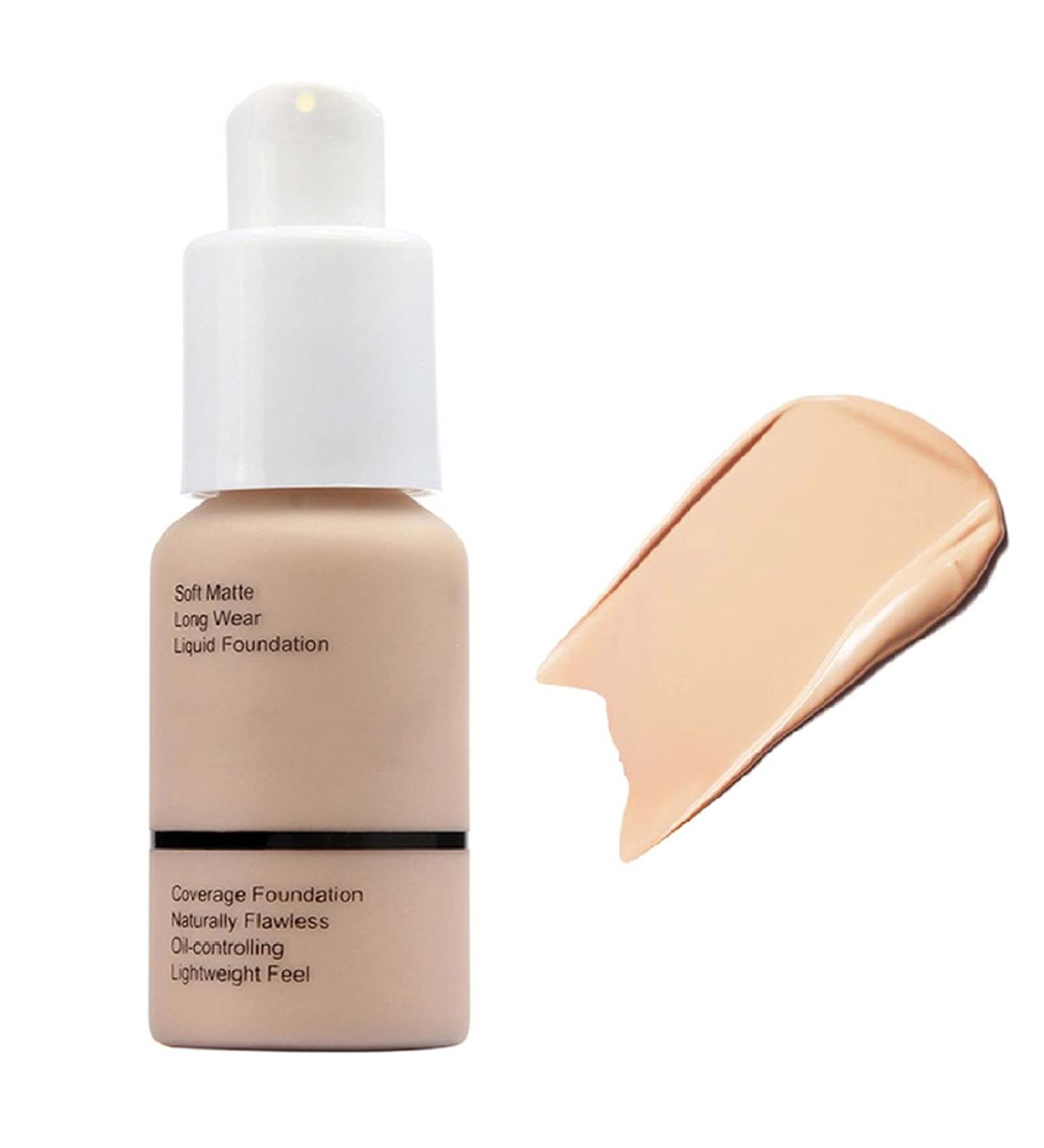Liquid Foundation Waterproof Long Lasting Waterproof Foundation 30 ml 8 Colors - Buy Online on GoSupps.com