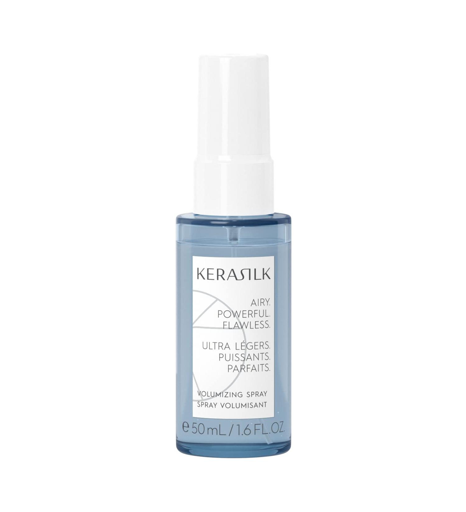KERASILK Volumizing Spray | Enhances Volume & Body |Provides Weightless Conditioning & Detangling |With Heat Protection | For Limp Flat Hair 1.69 Fl Oz (Pack of 1) - Buy Online on GoSupps.com