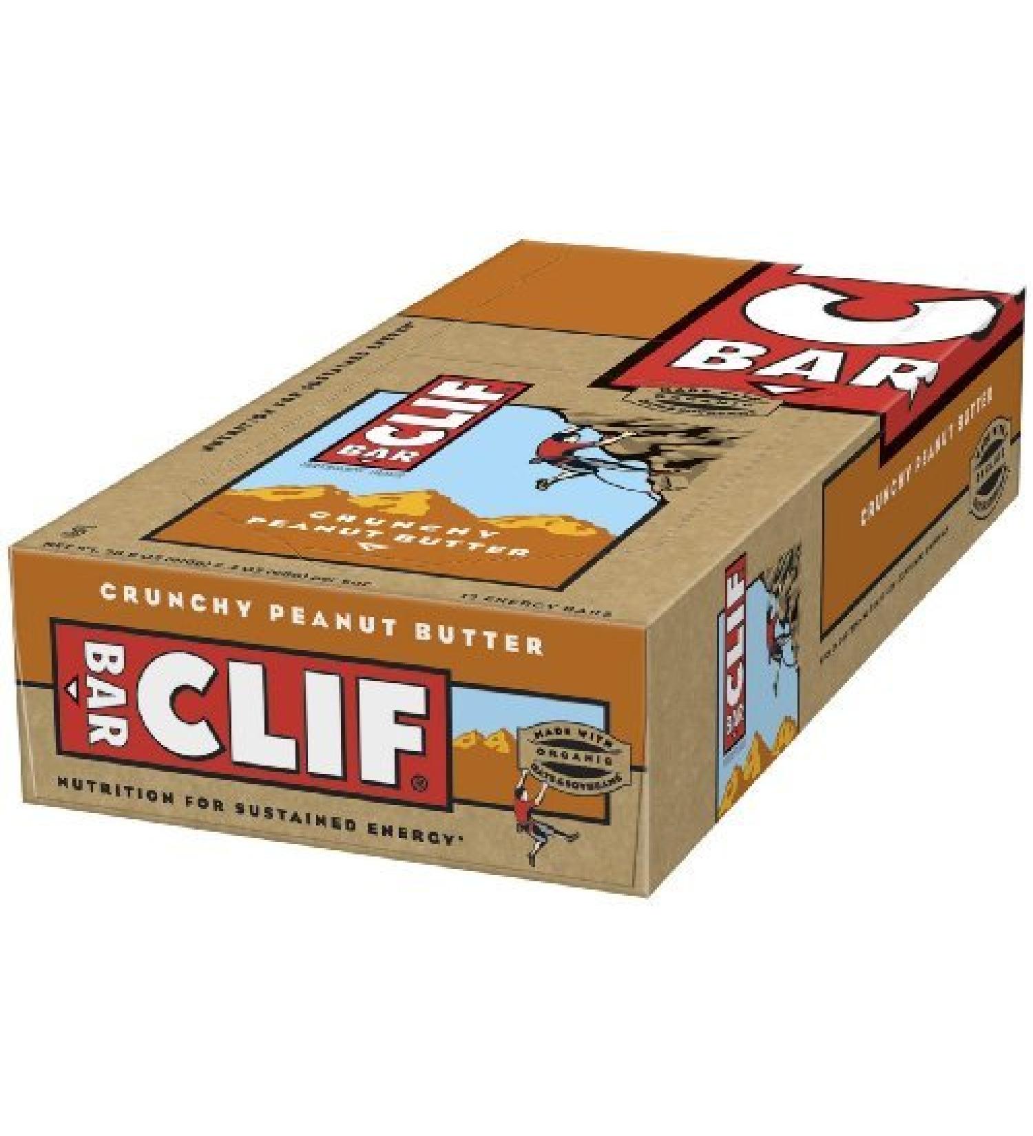 CLIF Bar Clif Bar Clif Bar Crunchy Peanut Butter 12 energy bars 816 g