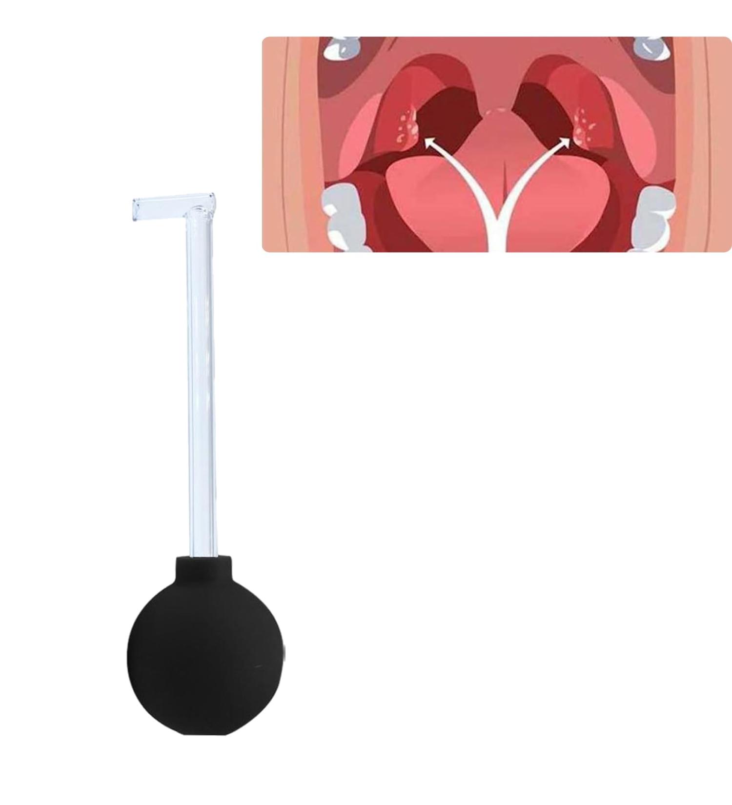 Tonsil Stone Remover Tool - Manual Cleaner for Fresh Breath & Bad Breath Relief | Almond Sucker Tonsillenstein Removal - Shop Now! - Buy Online on GoSupps.com