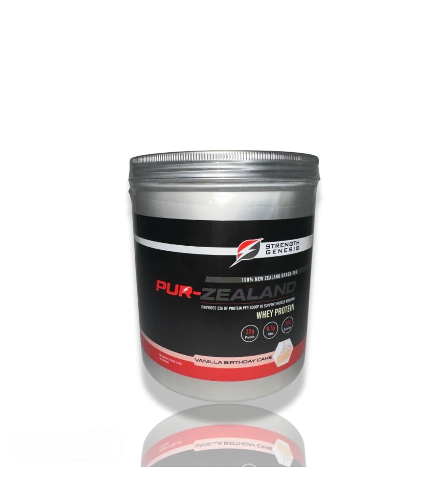 Buy Pur Zealander Grass-Fed Whey Protein (Vanilla) - Premium Quality International Shipping Available - Buy Online on GoSupps.com