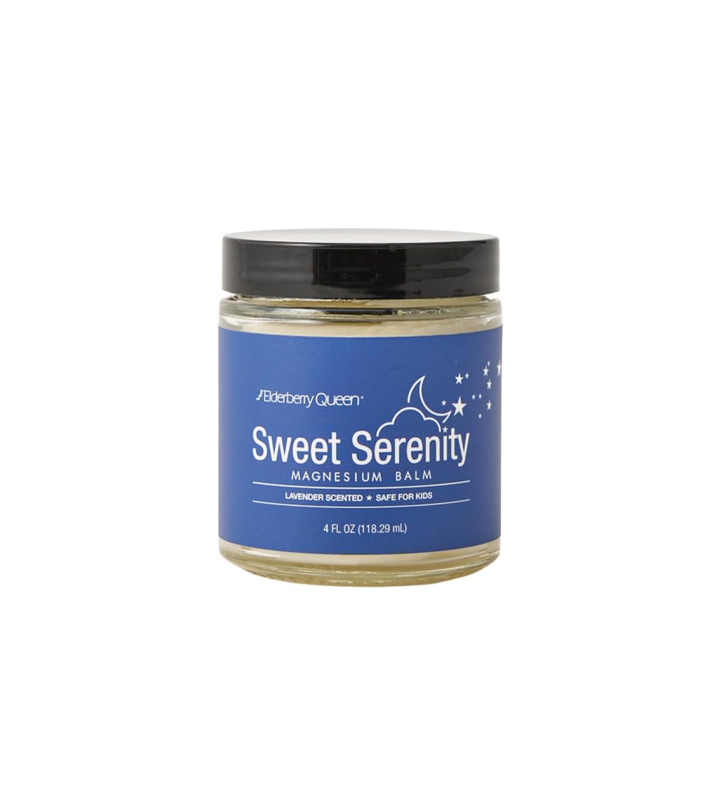 Elderberry Queen Sweet Serenity Magnesium Balm for Sleep 4 oz Kid Safe (Lavender) 4 Fl Oz (Pack of 1) - Buy Online on GoSupps.com