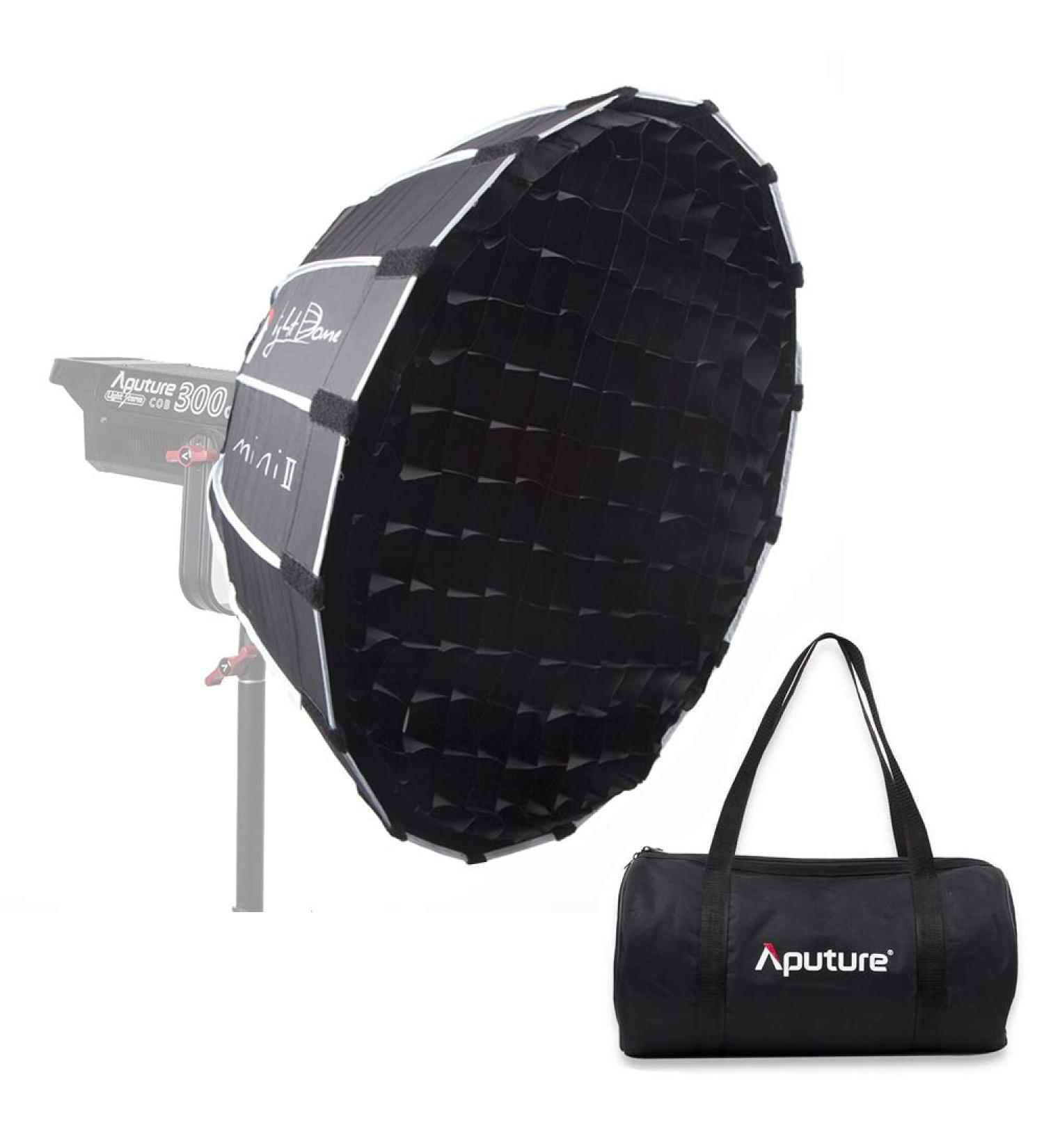 Aputure Light Dome Mini II 35 Inch Deep Octagon Softbox for Studio Strobe Light and LED Lights | Compatible with Aputure 300D, C120, 120D Mark 2, 120T and Other Bowen-S Mount Lights - Buy Online on GoSupps.com