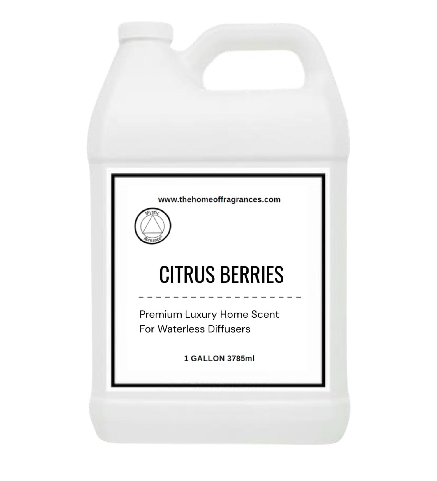 Mystic Romance Citrus Berries Aroma Oil Blend Waterless Diffuser Diffuser Aroma Oil Blends Made in USA (Gallon) - Buy Online on GoSupps.com