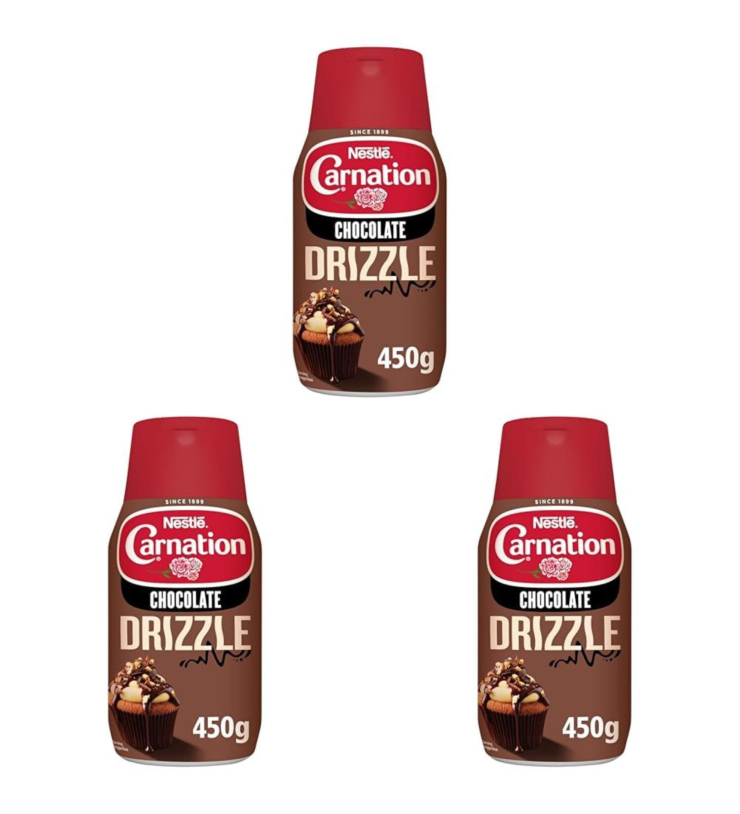 Carnation Drizzle Chocolate 450 g (Pack of 3) - Buy Online on GoSupps.com