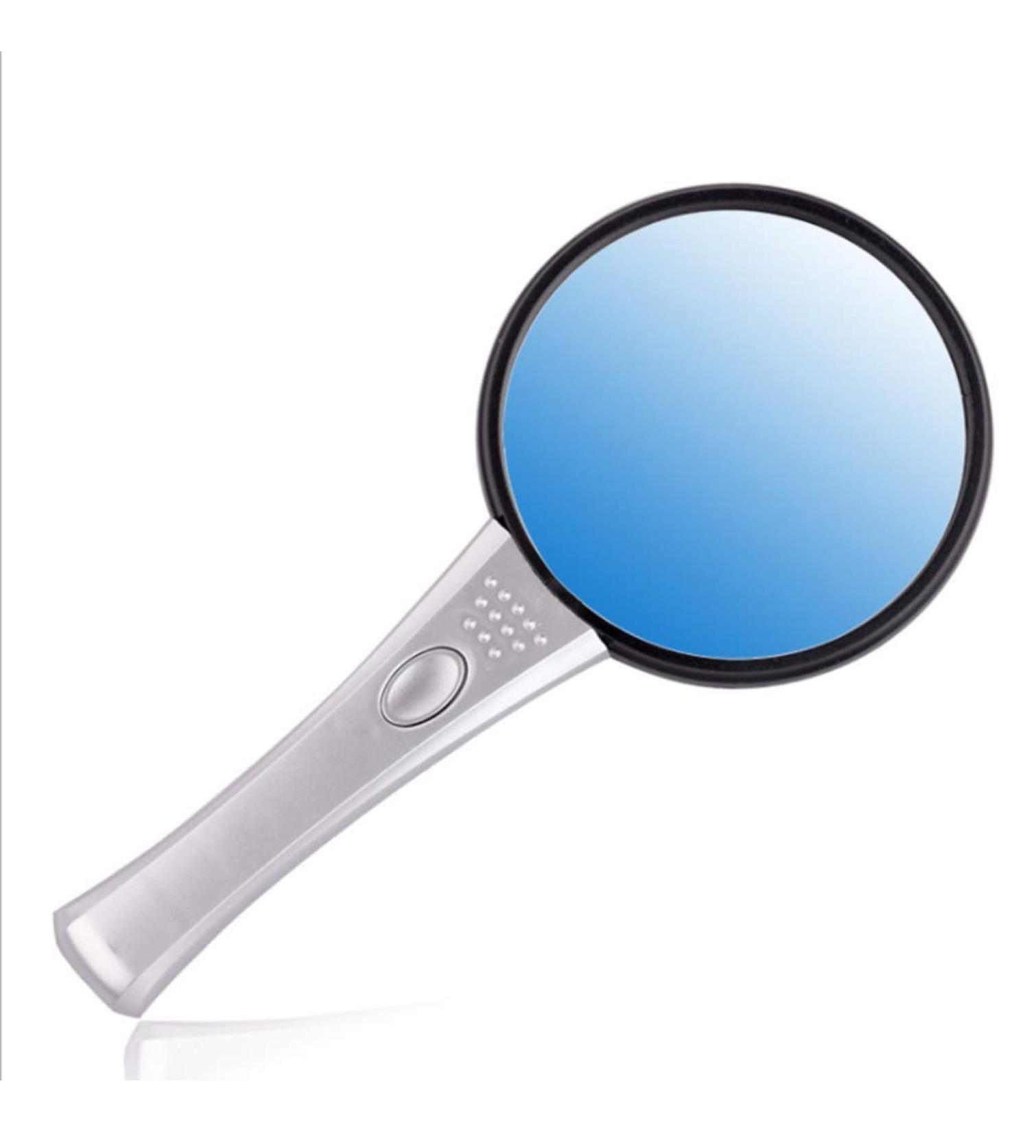 XENITE Handheld Magnifier with LED Light Handheld 10 Times Reading Magnifier OfficeProducts Magnifier - Buy Online on GoSupps.com