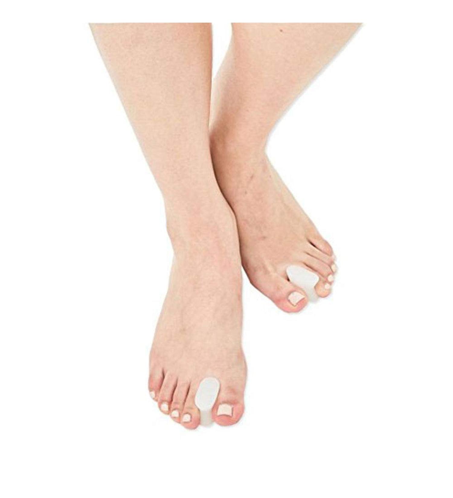 PEDIMEND Silicone Gel Toe Spreader for Bunion Treatment & Bunion Pain Relief - Prevent Painful Rubbing - Crooked Toe Cushion - Feet Care Thumb Bone Tool - Unisex - Foot Care (5PAIRS - 10PCS) - Buy Online on GoSupps.com