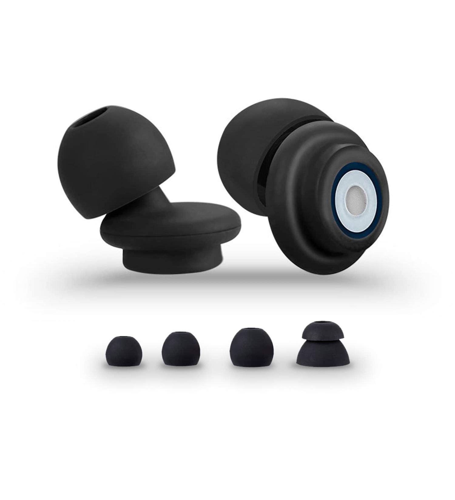 Super Soft Reusable Silicone Ear Plugs for Sleeping - Noise Cancelling Hearing Protection with Case - Ideal for Sleep, Snoring, Travel, Concerts, Construction - Flexible and Comfortable - Buy Online on GoSupps.com