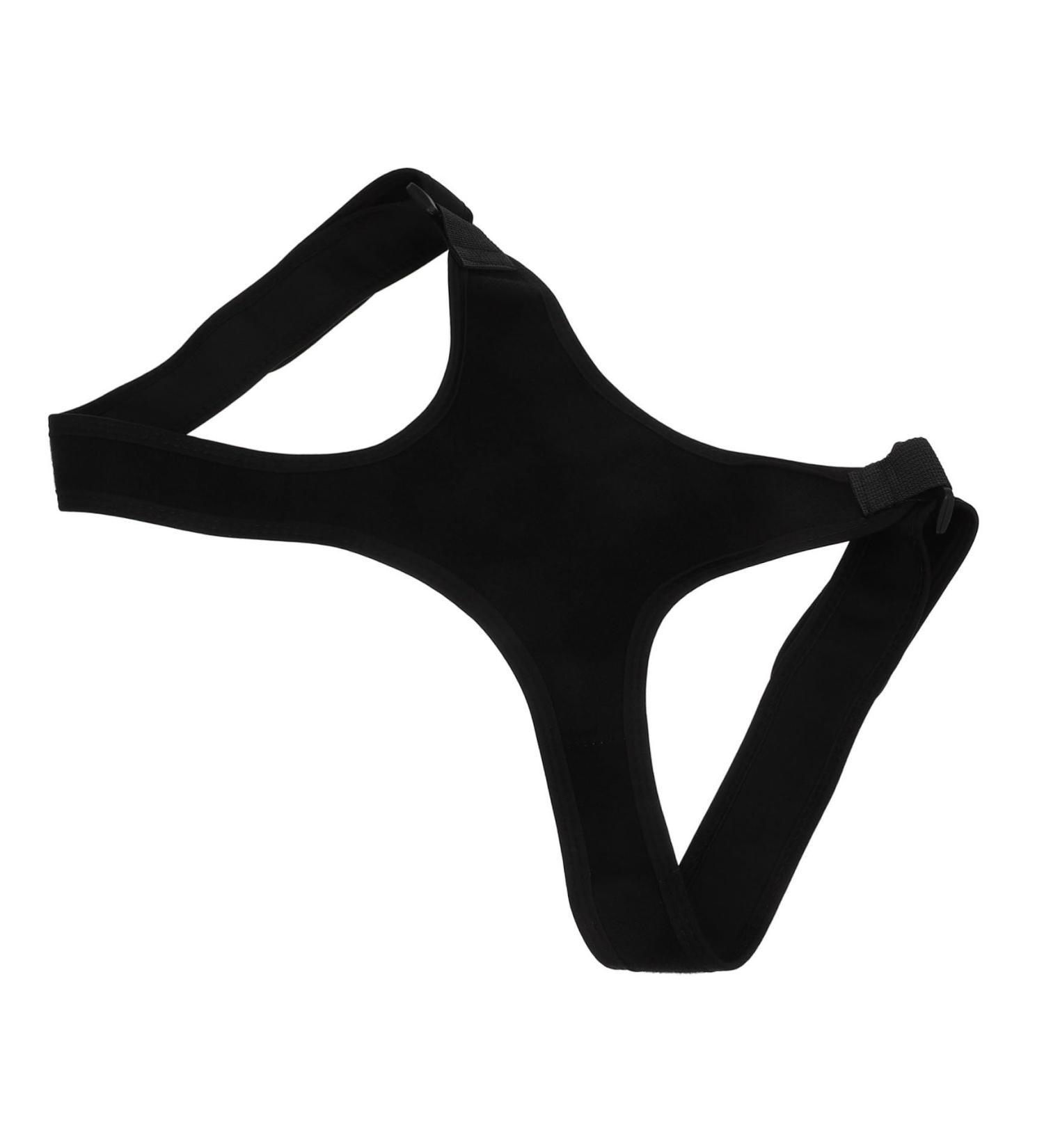 KICHOUSE Belt Holder Shoulder Rest Brace Posture Band Posture Straps for Men Polyester Black - Buy Online on GoSupps.com