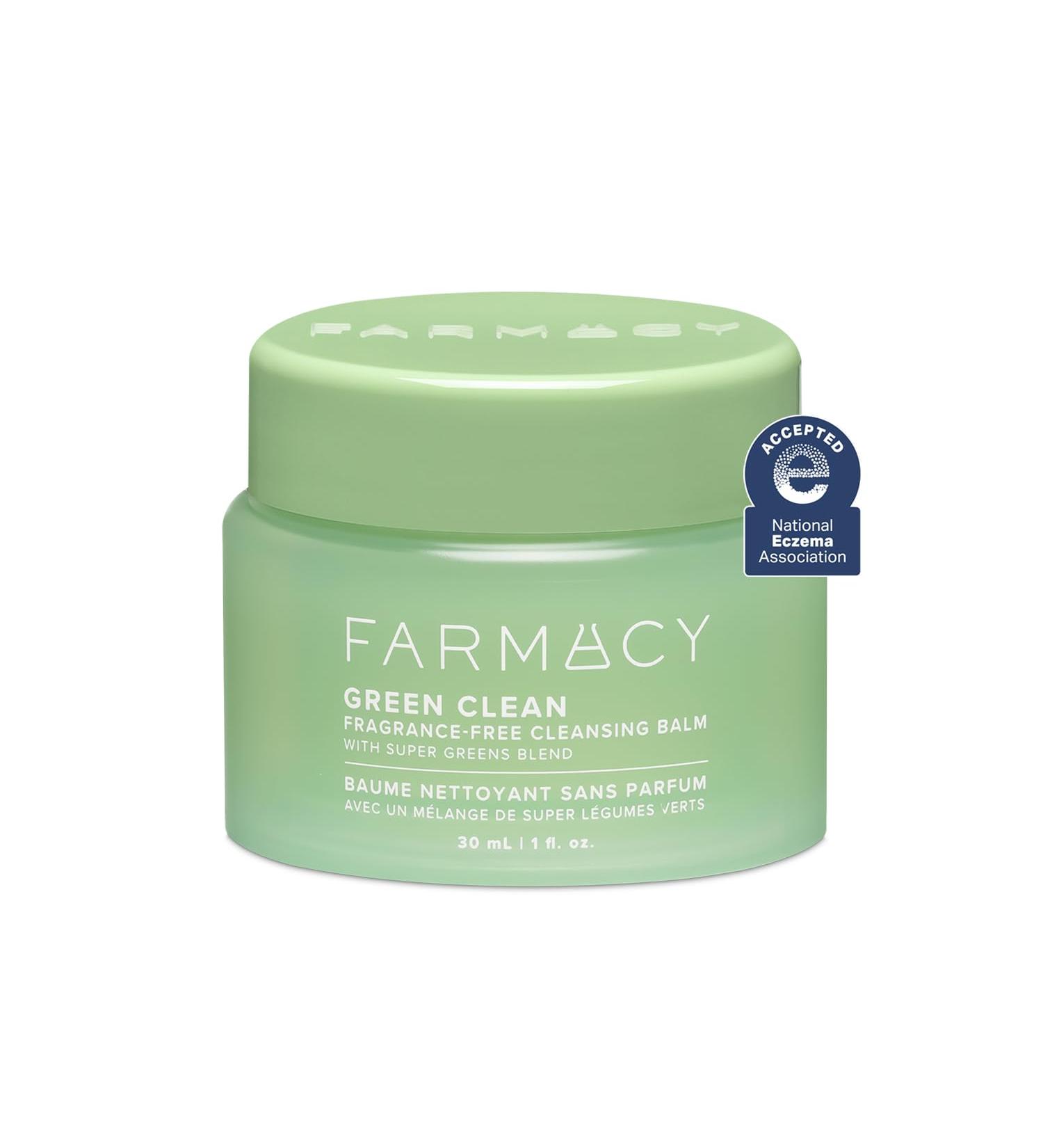 Baume D maquillant Nettoyant Farmacy - Sans Parfum - D maquillant Waterproof cologique + Nettoyant Base d'Huile - Double Nettoyage Exfoliant Doux - Se transforme de baume en mousse onctueuse (30 ml New Formulation - Fragrance Free 30 ml (Lot de 1) - Buy Online on GoSupps.com