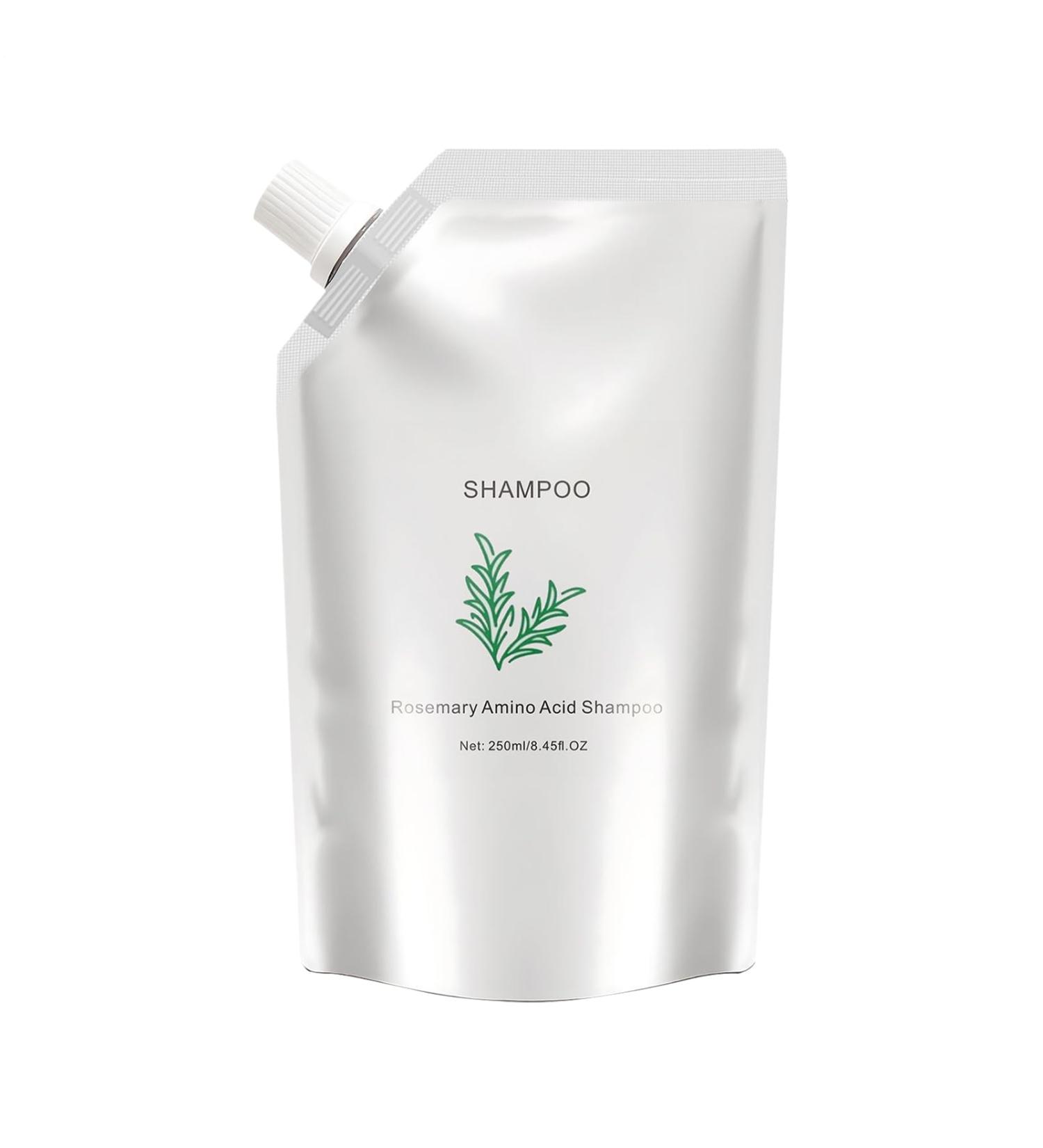Rosemary Shampoo 250 ml amino acid shampoo for hair growth strengthening cleansing restorative and nourishing scalp against hair loss - Buy Online on GoSupps.com
