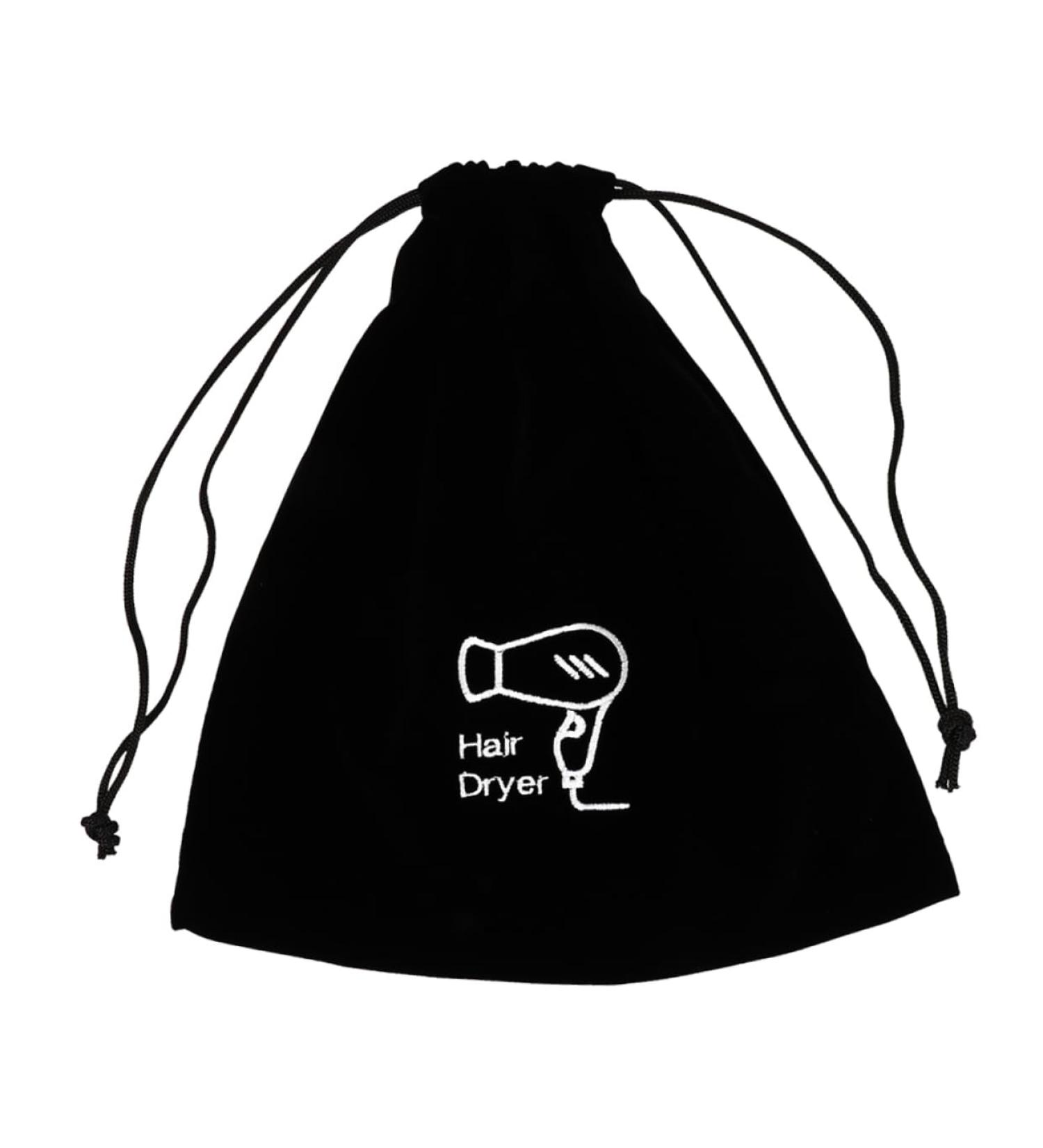 BIUDECO Flannel Hair Dryer Bag Blow Dryer Bag Hair Tools Travel Bag Makeup Brush Bag Hair Dryer Organizer Flat Ironing Travel Bag Drawstring Bag Travel Bag for Hair Styling Tools - Buy Online on GoSupps.com