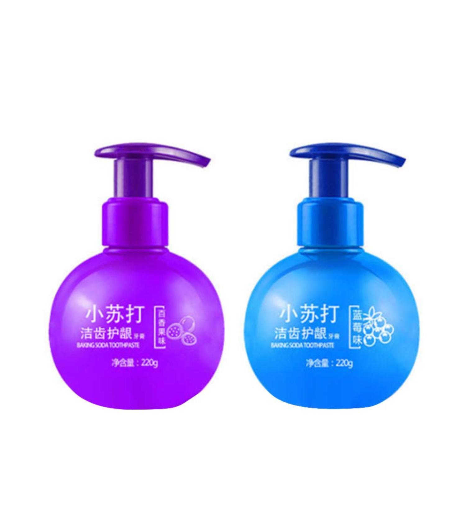 Healifty 2 Care Supplies: Fruity Baking Soda Toothpaste for Effective Oral Care - Homemade Teeth Cleaning Solution - Buy Online on GoSupps.com