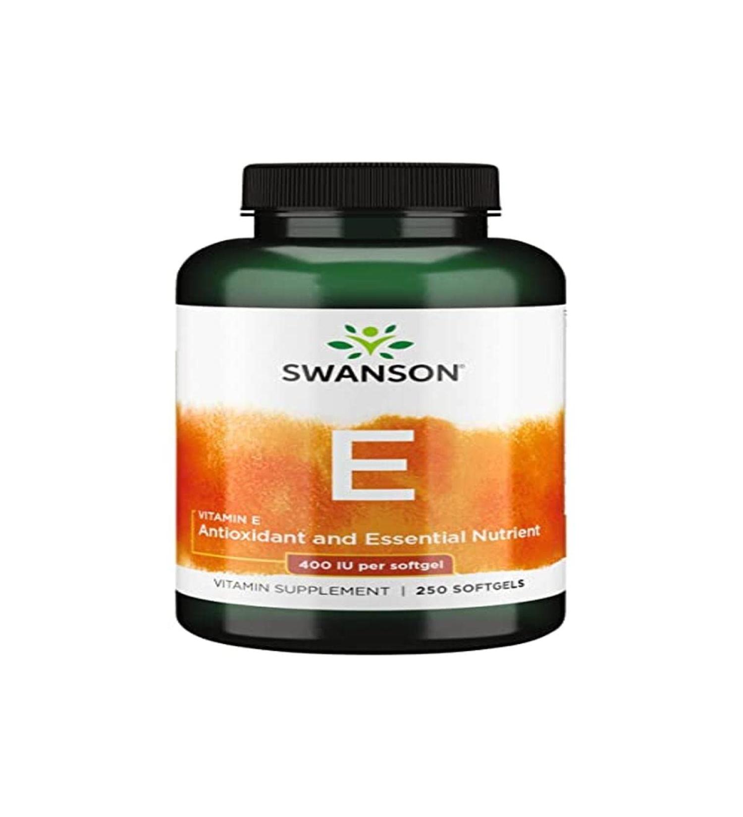 Swanson Natural Vitamin E 400 Iu (268 Milligrams) 250 Sgels 1