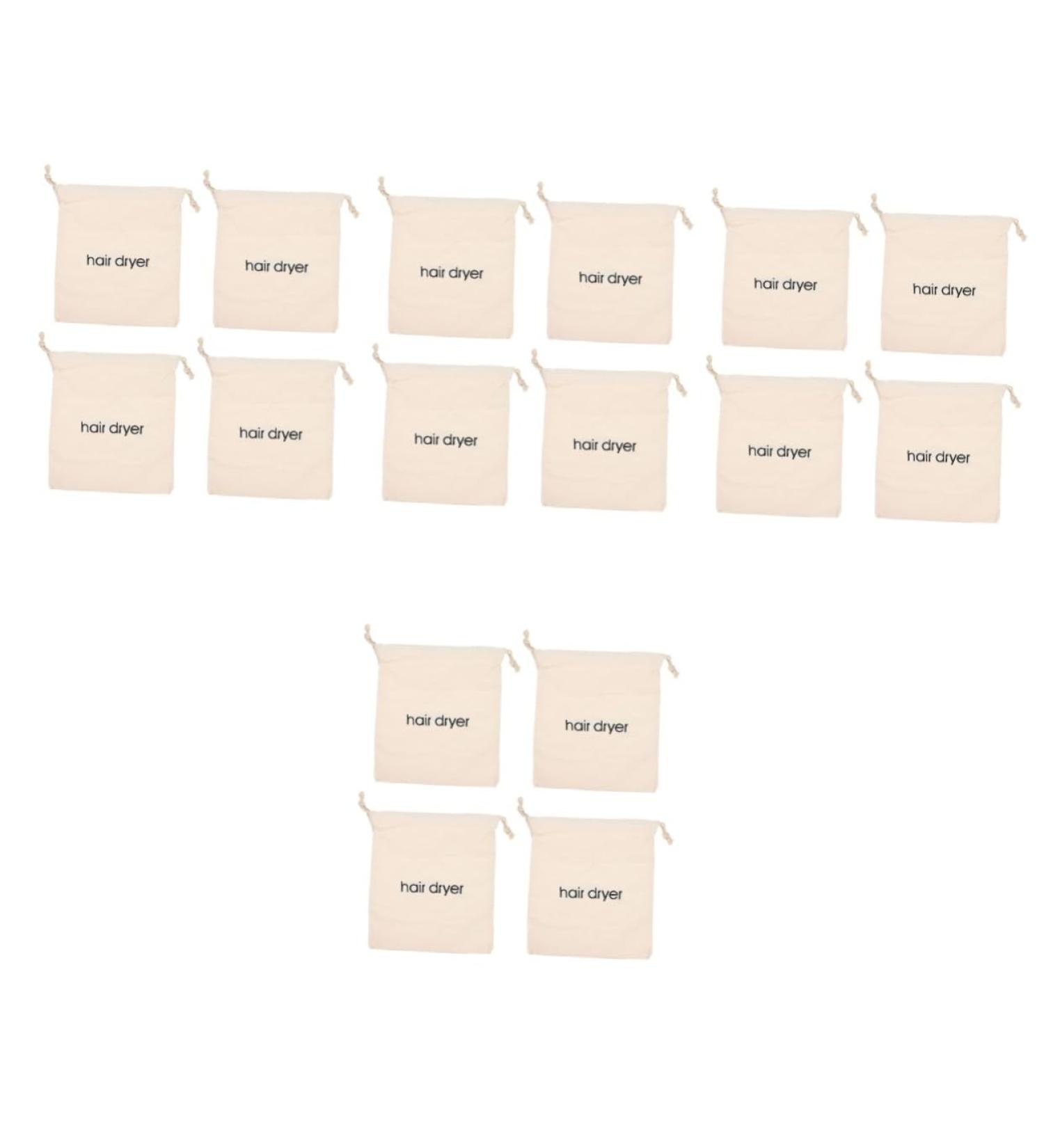 Baluue 16 Pcs Hair Dryer Storage Bag Portable Makeup Bag Outdoor Hair Dryer Bags Toiletry Organizer Fabric - Buy Online on GoSupps.com