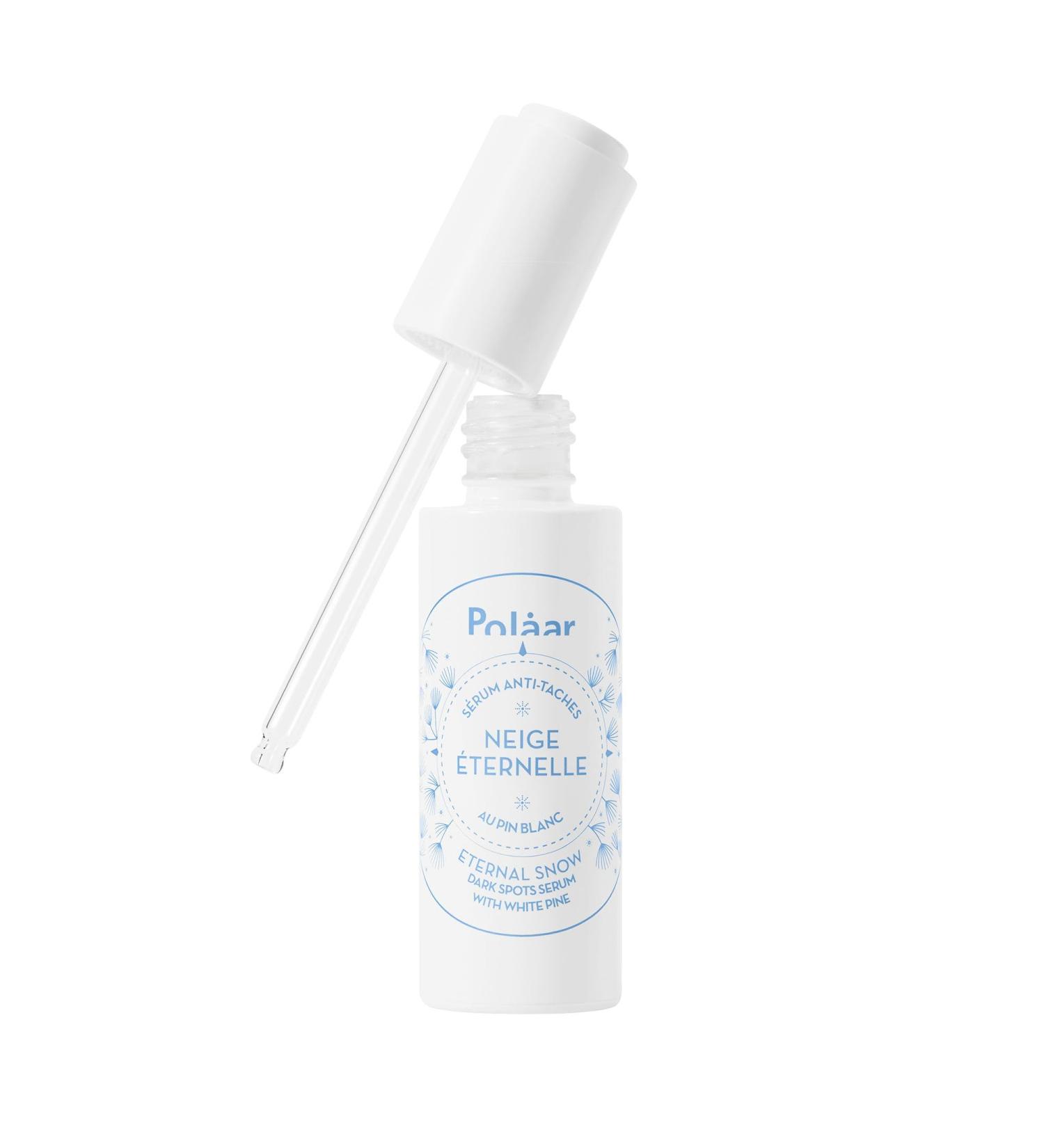 Pol ar - Anti-Dark Spot Serum - Eternal Snow with White Pine - Reduces dark spots clarifies and brightens - 96% Natural Vegan Made in France - 30ml - Buy Online on GoSupps.com
