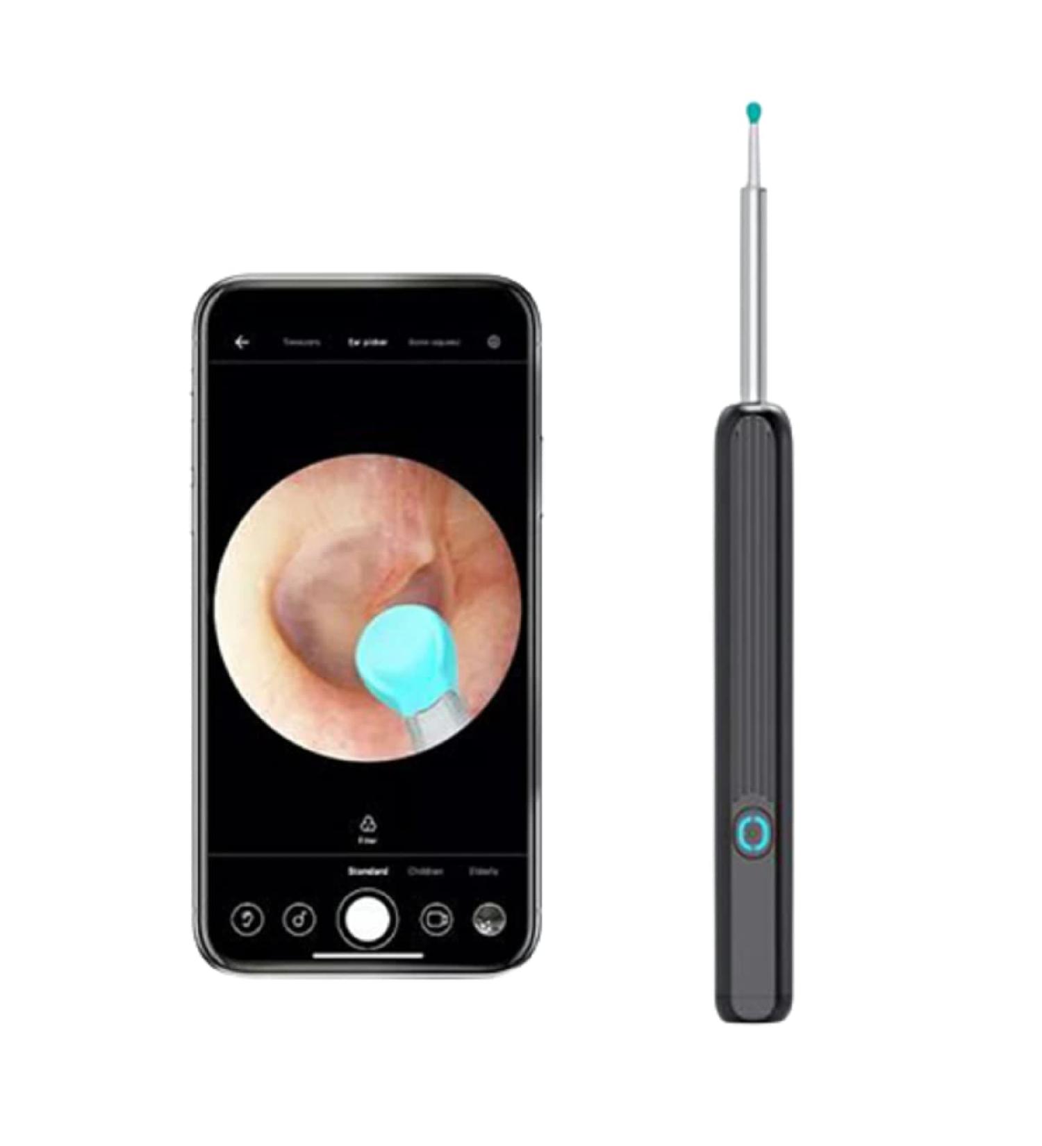 WiFi Ear Wax Remover Camera Wireless Ear Endoscope Ear Cleaner Spoon with Replacement Accessories Otoscope Ear Cleaner Ear Wax Remover WiFi Ear Wax Remover Camera Wireless New - Buy Online on GoSupps.com