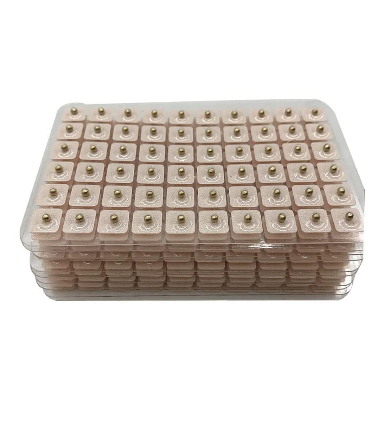 Magnetic Acupressure Patches - 600pcs Auricular Bead Stickers for Ear Pain Relief & Health Care - Buy Online on GoSupps.com