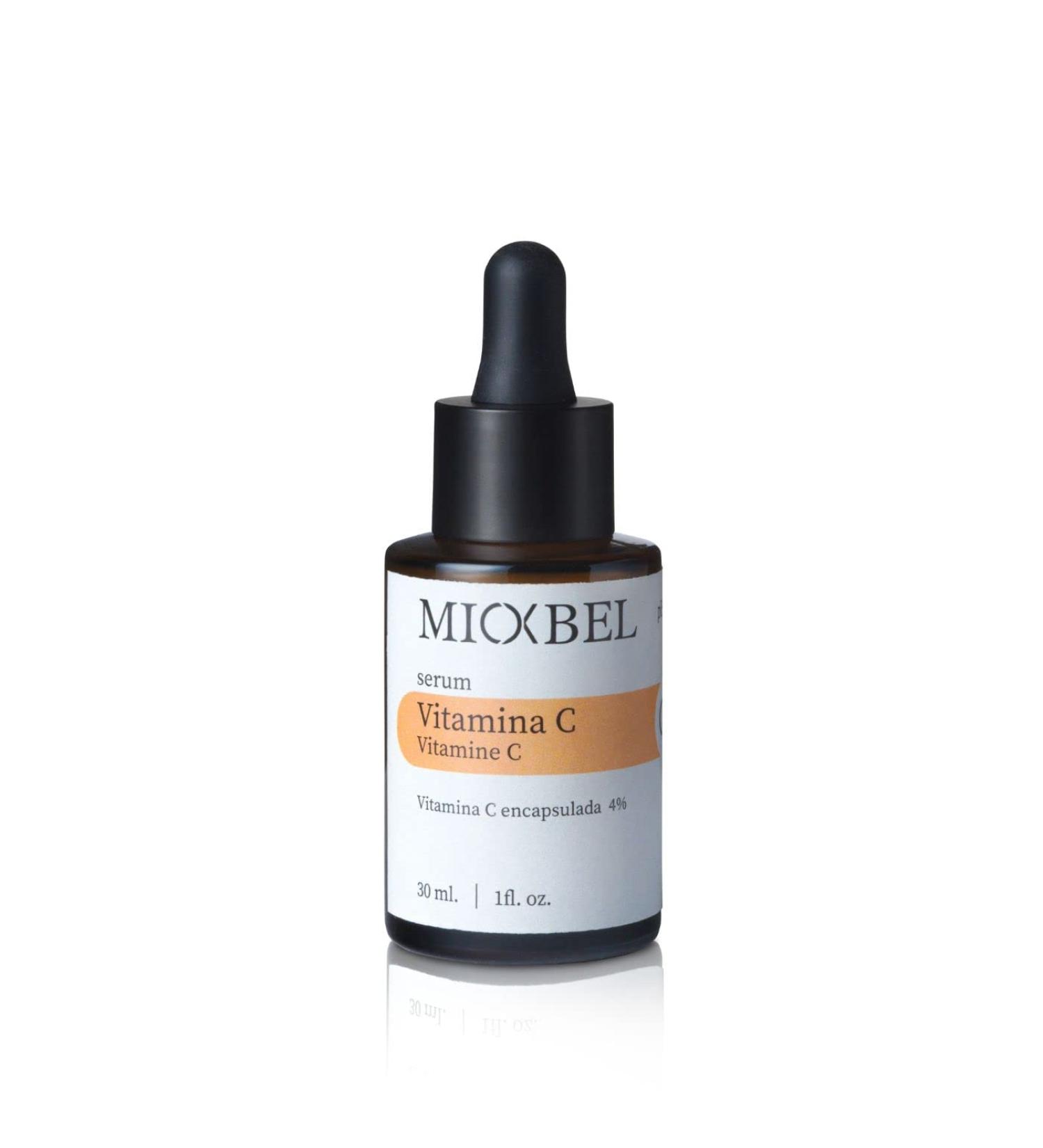 MIOXBEL Face Serum with Encapsulated Vitamin C 4% | Moisturising Formula Anti-Ageing | Younger and Radiant Skin | Anti-Ageing Face Serum | Anti-Wrinkle Rejuvenation Serum 30 ml - Buy Online on GoSupps.com