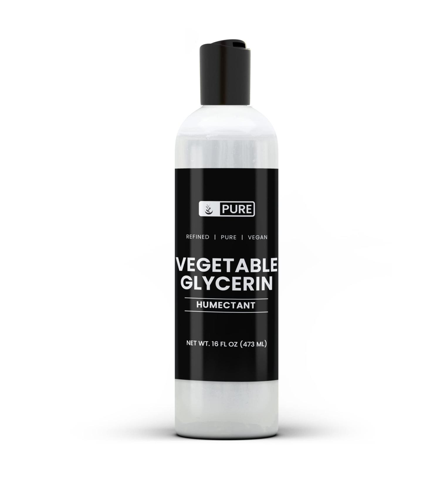 Pure Original Ingredients Natural Vegetable Glycerin 16 Fl Oz Food Grade Clear & Odorless Recyclable Bottle 16 Fl Oz (Pack of 1) - Buy Online on GoSupps.com