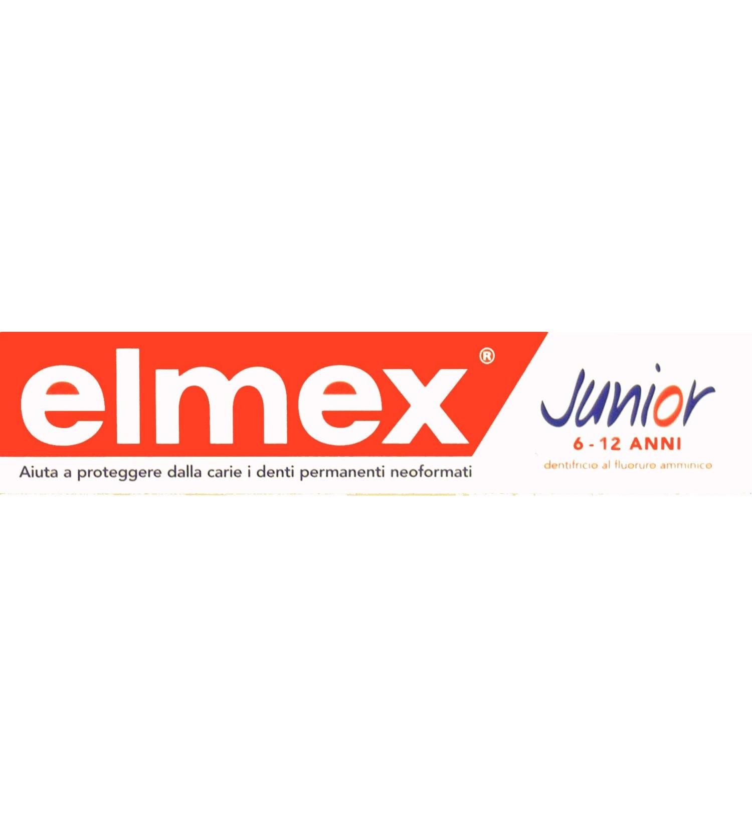 ELMEX Toothpaste Junior Children 6/12 years 75 ml Hygiene and dental care