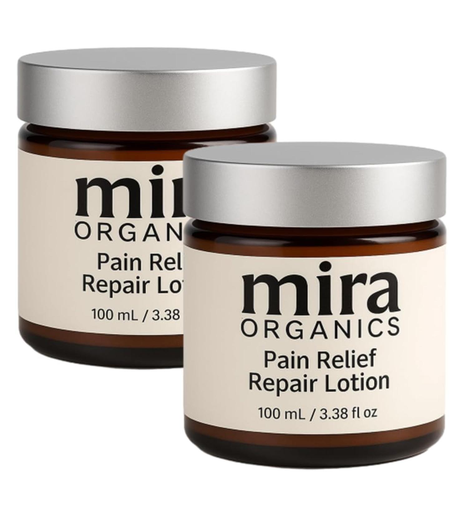 KUNLEN 2Pack Mira Pain Relief & Repair Lotion Nerve Relief Cream for Hands Wrists & Body Non-Greasy Formula with Arnica Magnesium & Botanical Extracts 3.38 fl oz - Buy Online on GoSupps.com