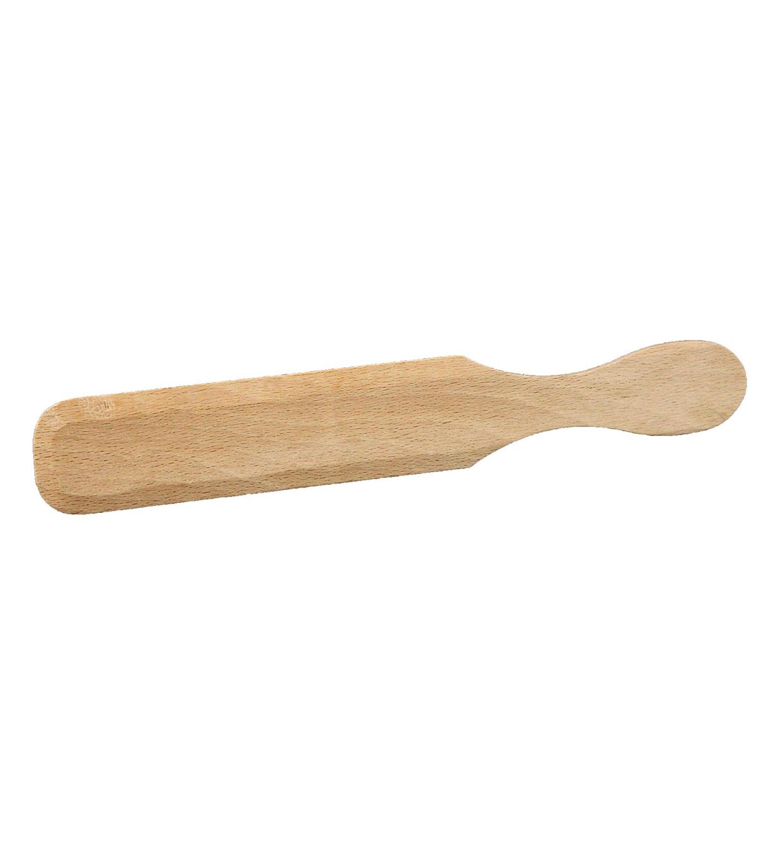 Professional wooden spatula for applying wax and sugar paste for hair removal