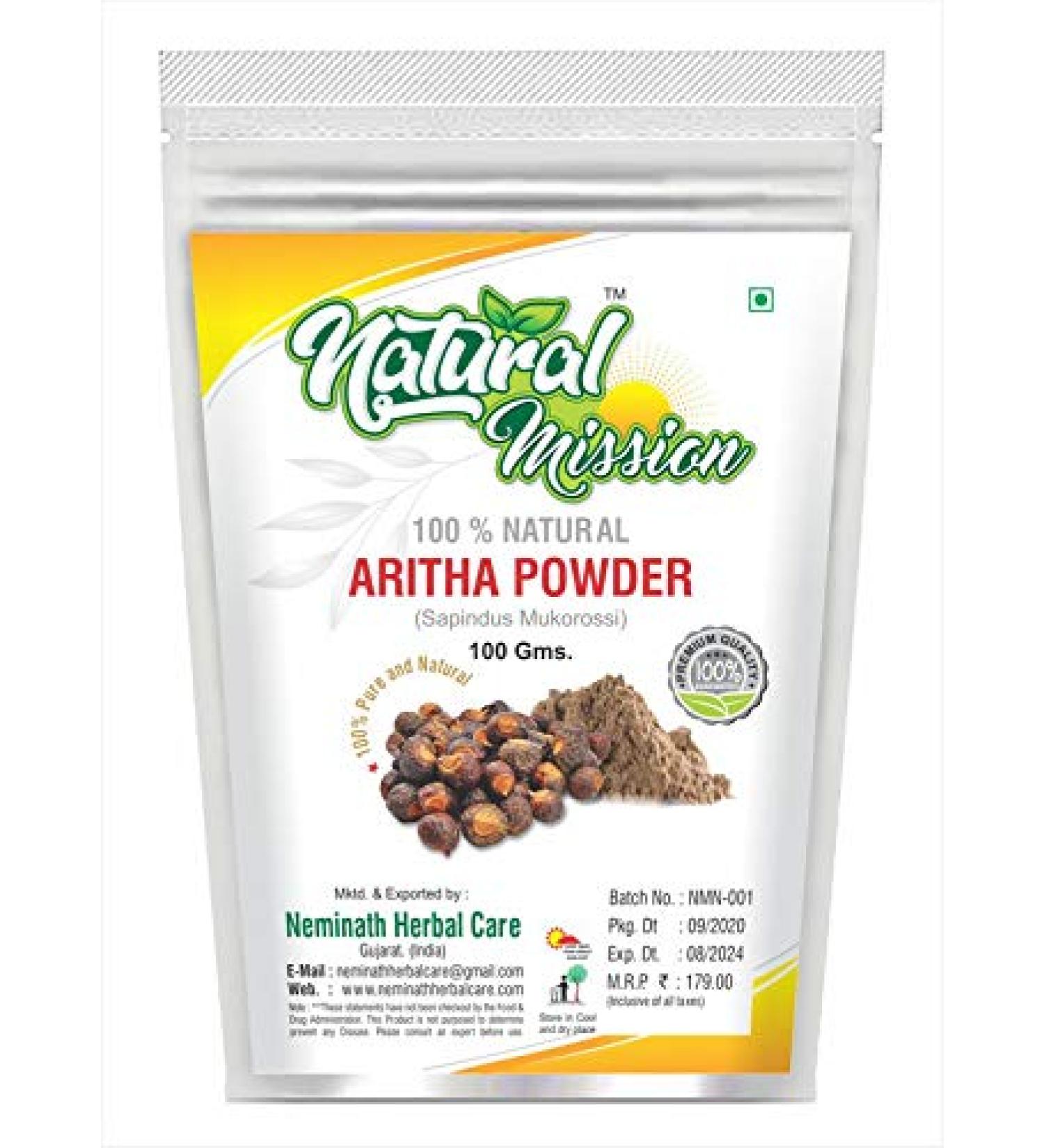Aritha Powder For Hair Care (100g)