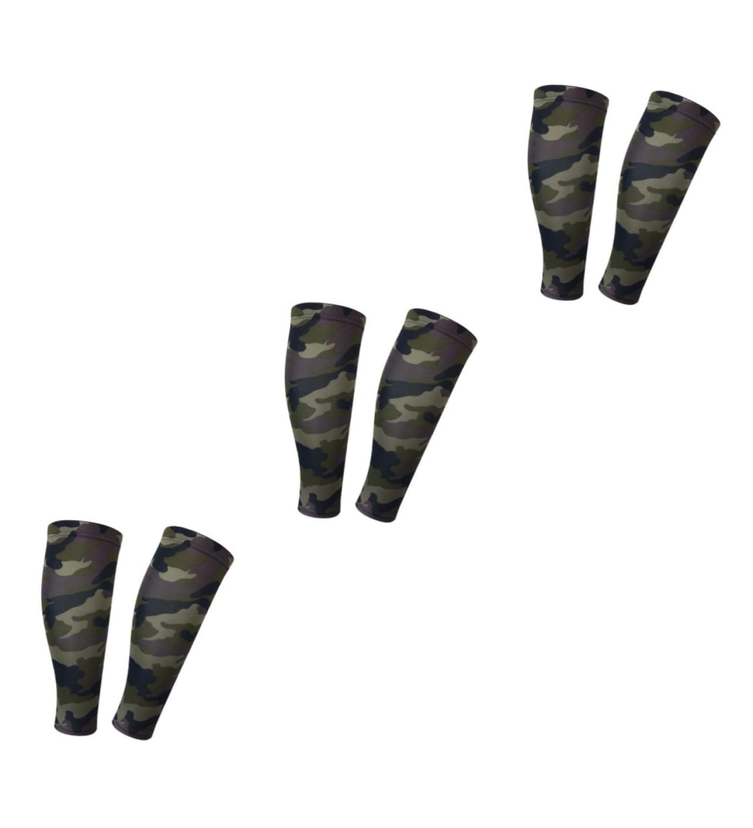 Beaupretty Compression Leg Sleeves - 3 Pairs of Breathable Calf Compression Socks for Men & Women | High Elasticity Sports Leggings - Buy Online on GoSupps.com